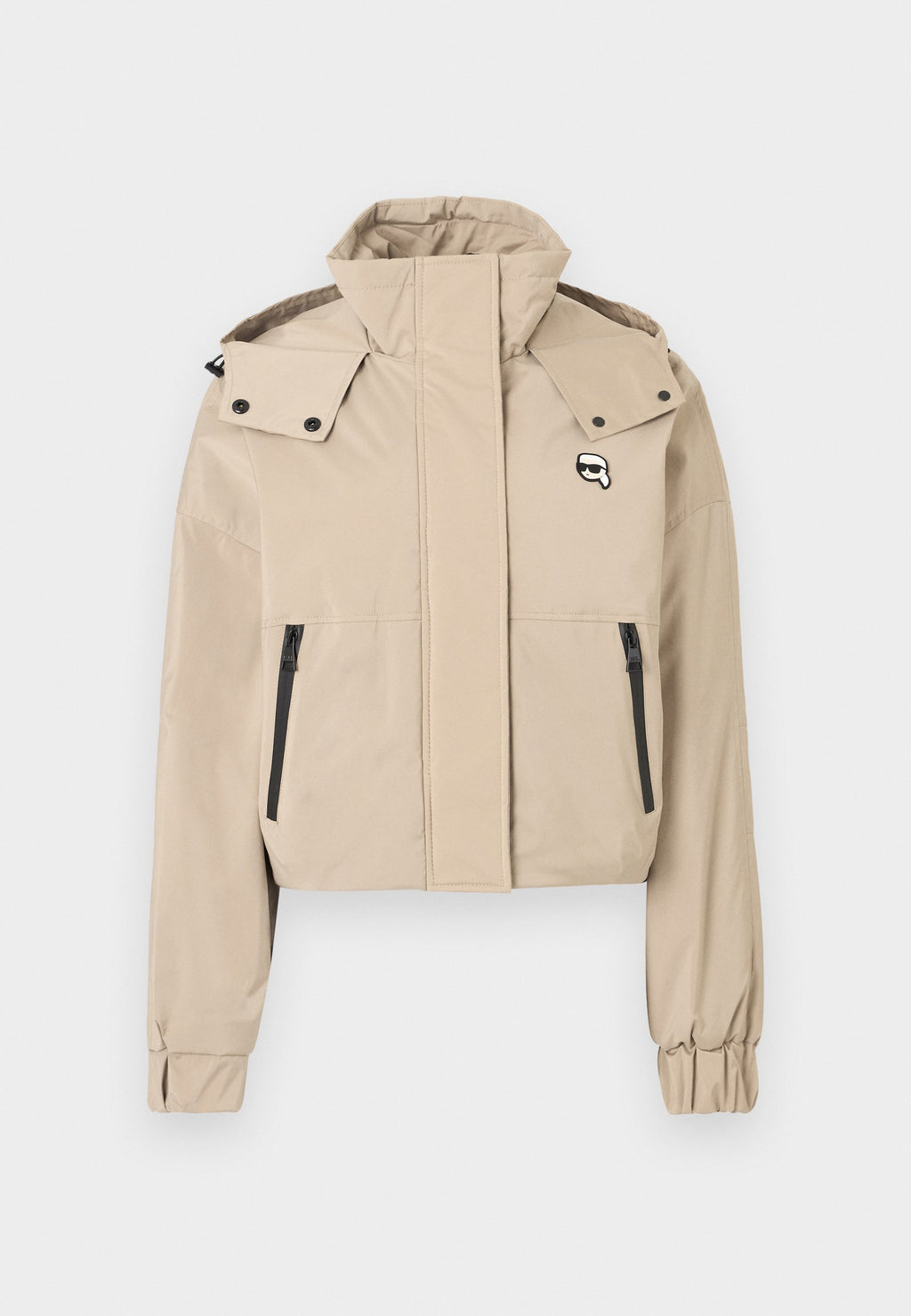 IKON HOODED JACKET - Bomber Jacket - taupe