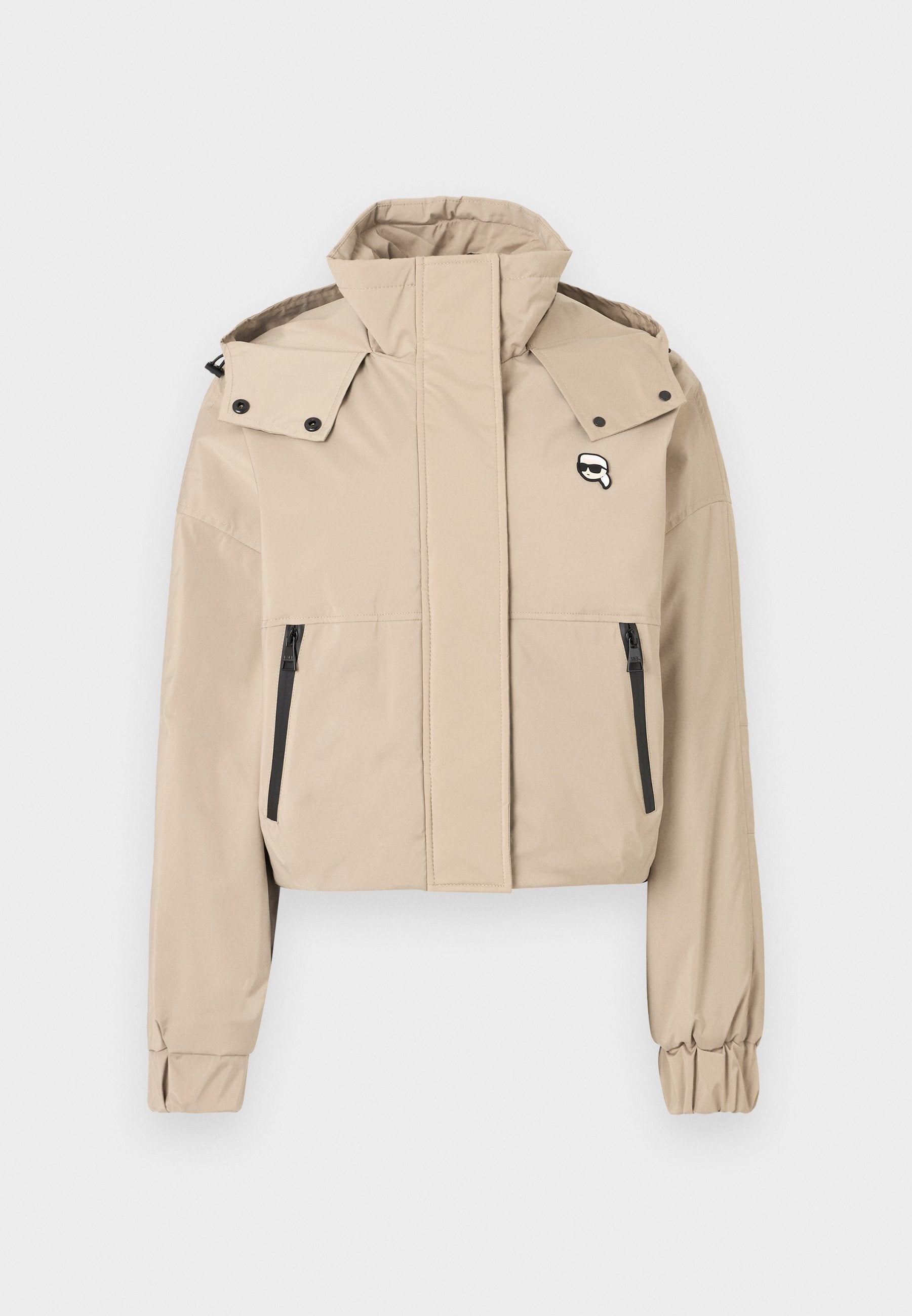 IKON HOODED JACKET - Bomber Jacket - taupe