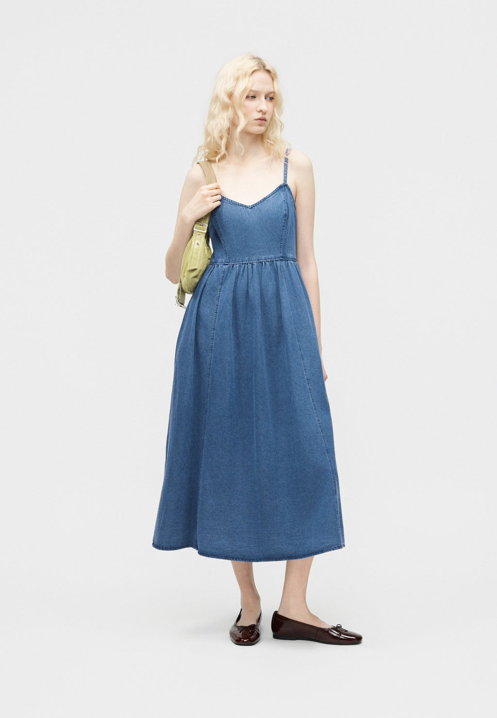 CELEBRATION DRESS - Maxi dress - medium wash