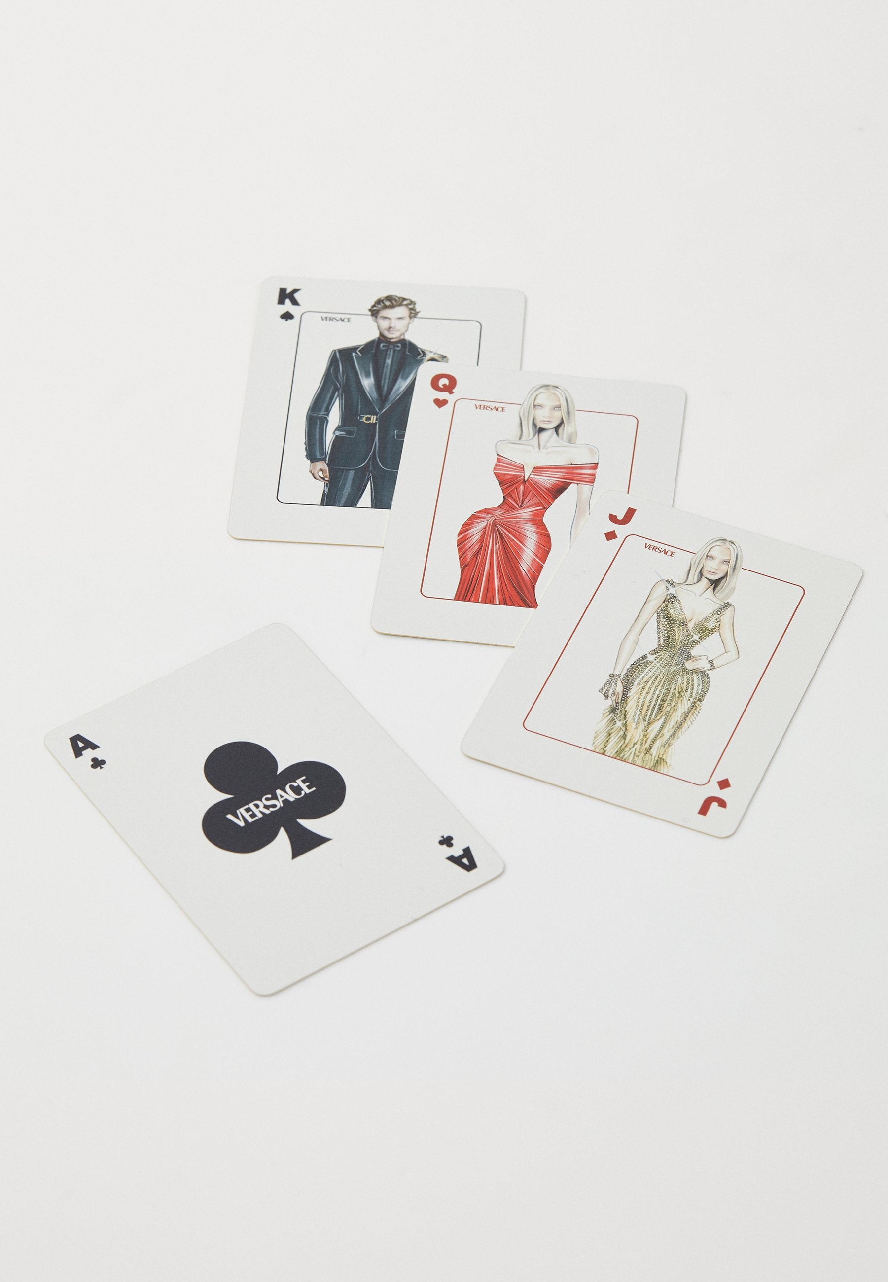 PLAYING CARDS AND BOX BAROCCO - Other accessories - silver-coloured