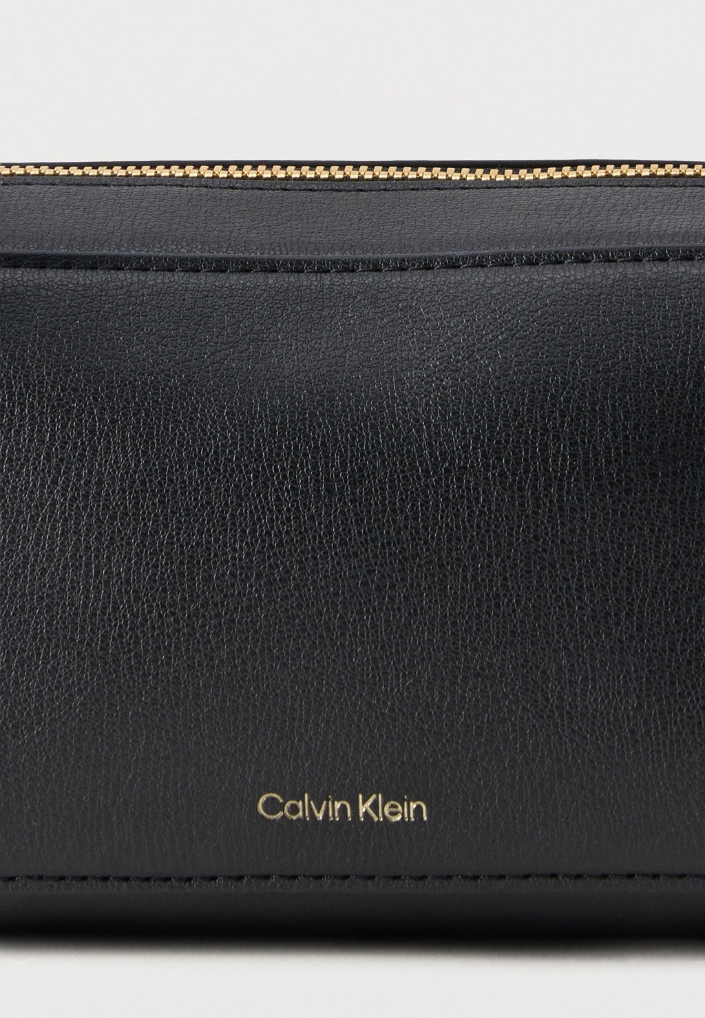 FOIL LOGO BAULETTO - Handbag - black/toasted coconut