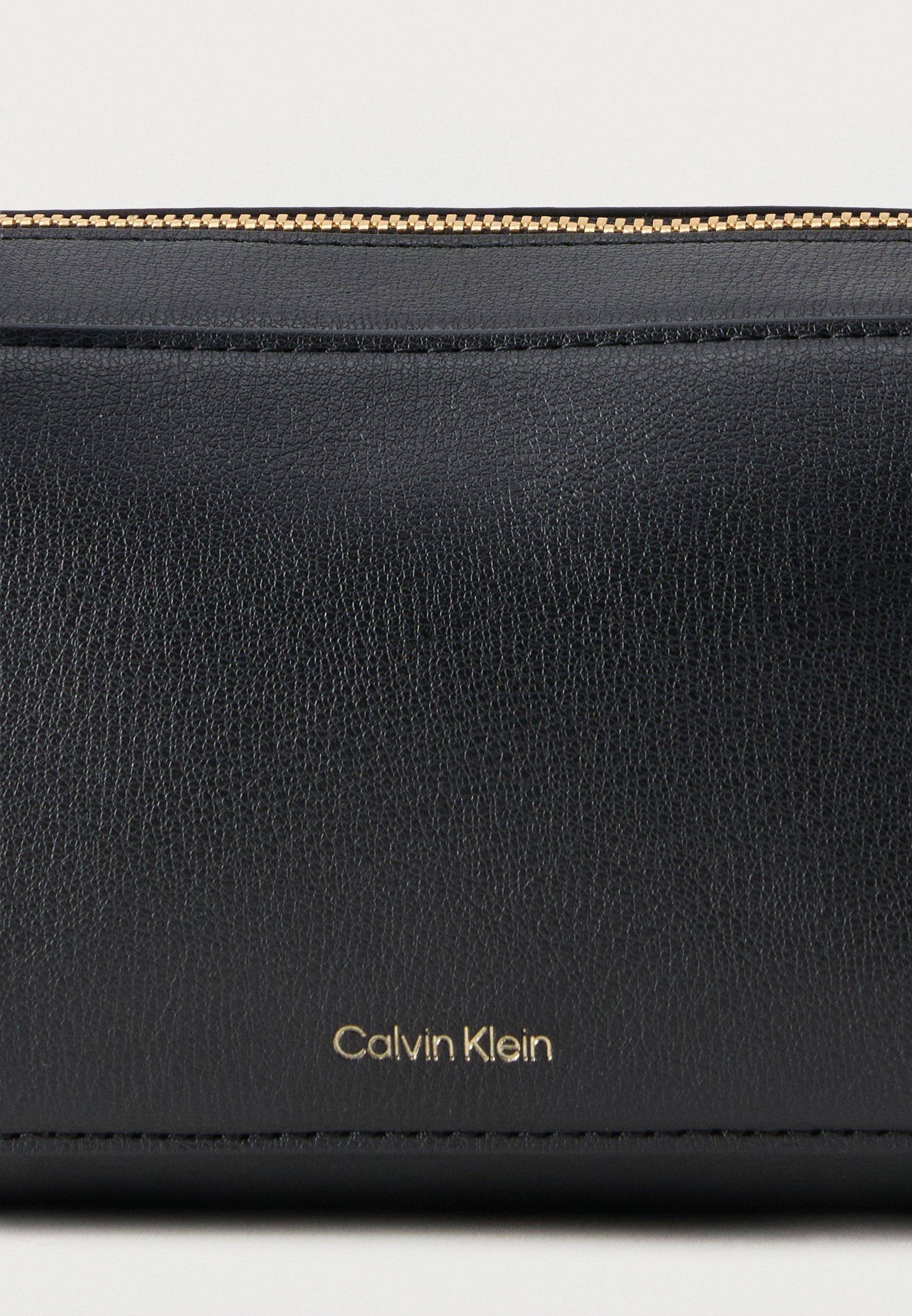 FOIL LOGO BAULETTO - Handbag - black/toasted coconut