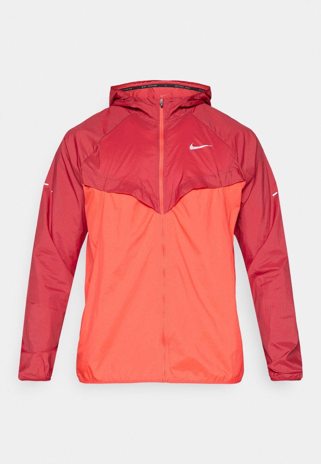 STRIDE JACKET - Windbreaker - team crimson/crimson/reflective silver-coloured
