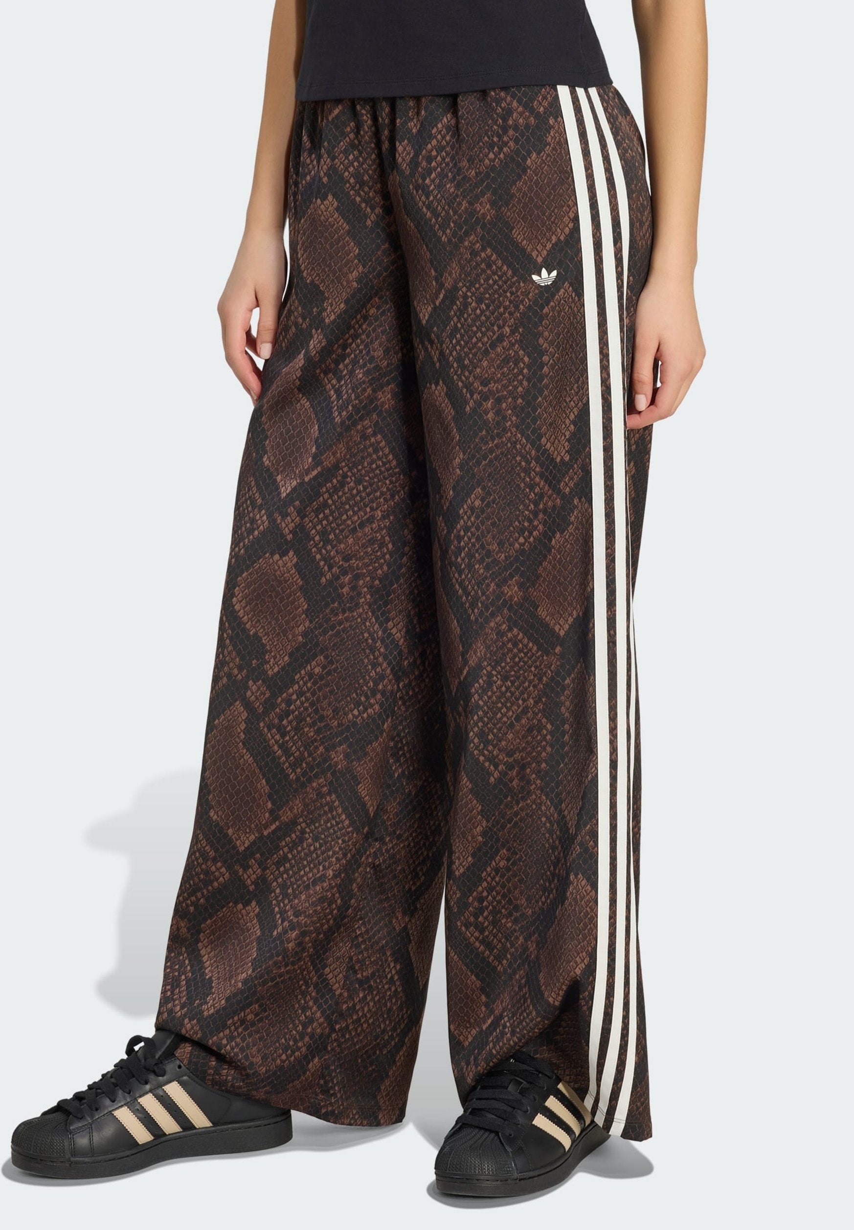 STN WL PANTS - Tracksuit bottoms - earth strata aurora coffee