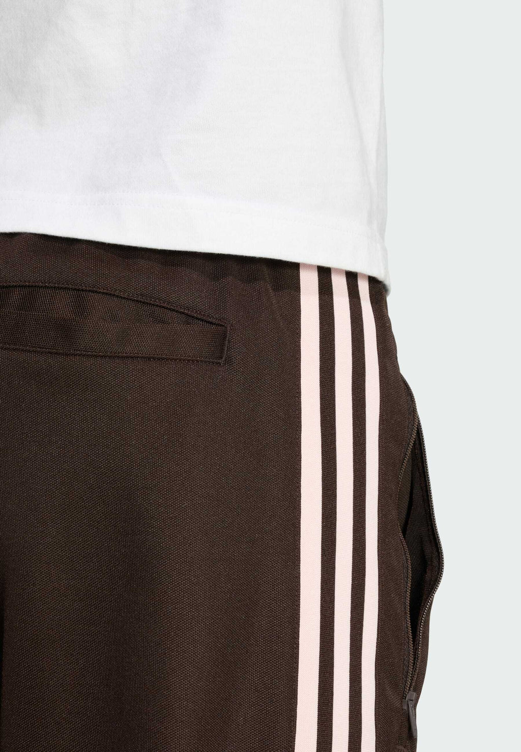 CLASSIC TP - Tracksuit bottoms - aurora coffee   sandy pink