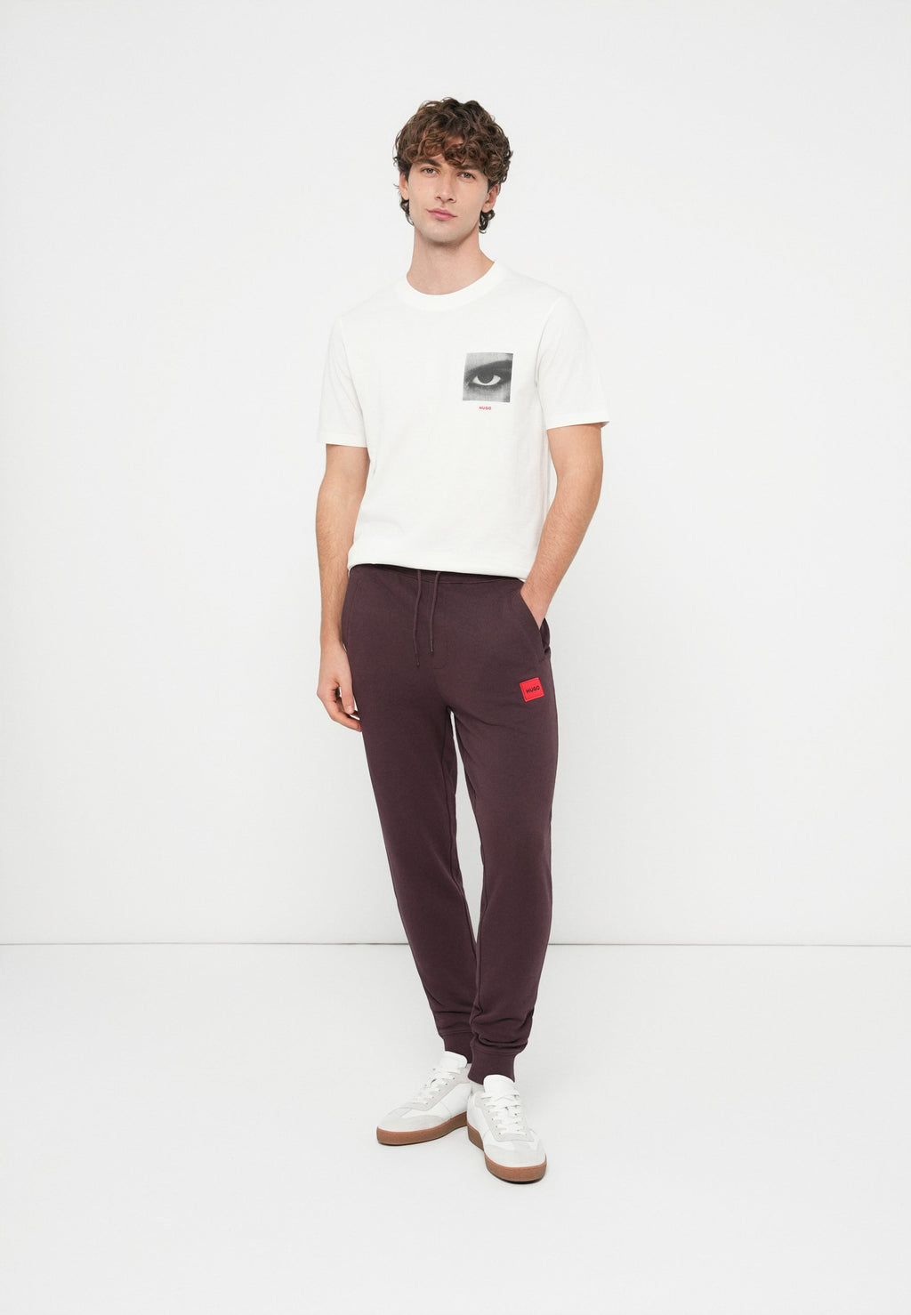 DEYSS - Print T-shirt - natural