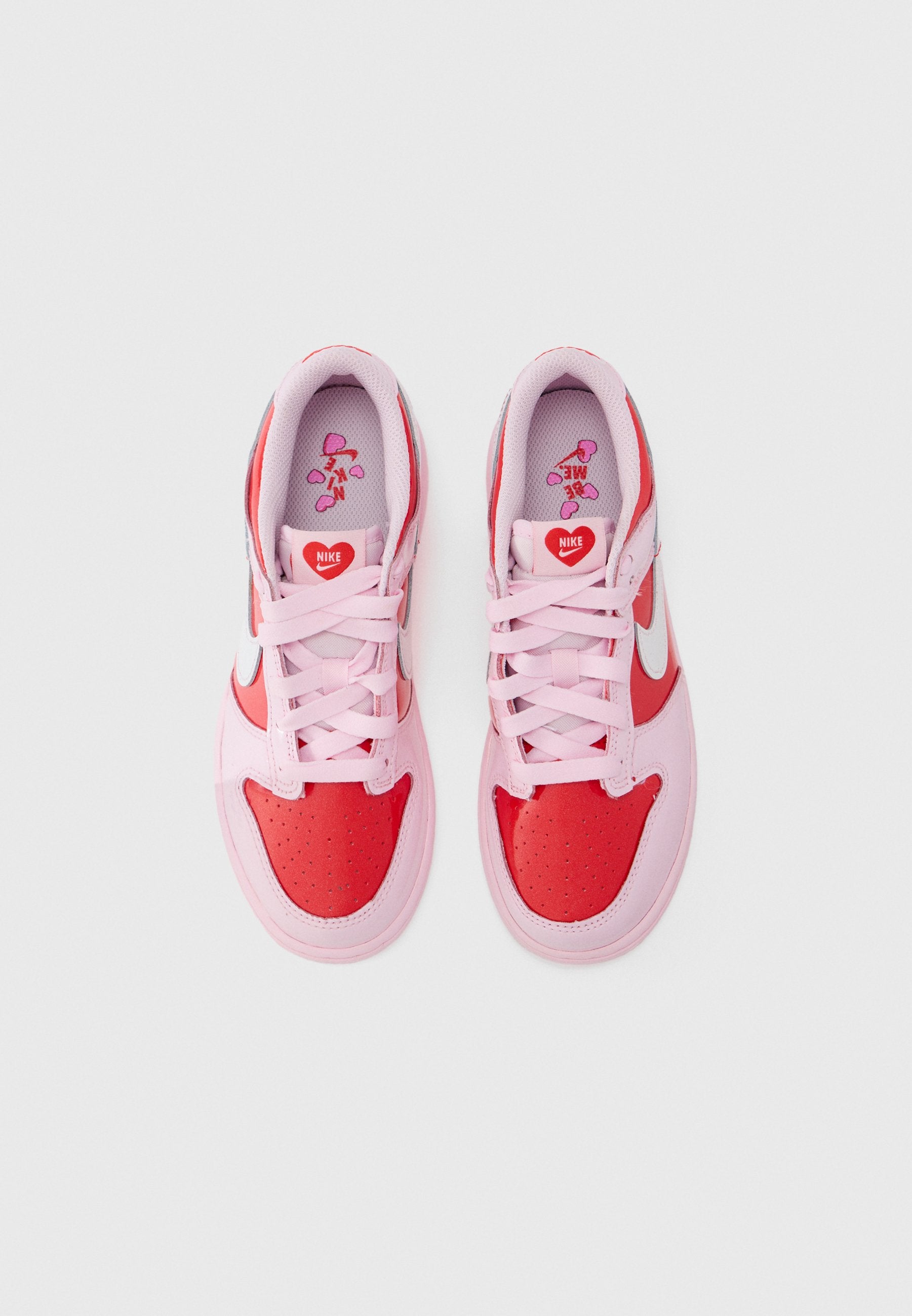DUNK LOW UNISEXE - Baskets - pink foam/summit white/light crimson