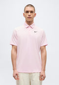 VICTORY SOLID - Polo shirt - pink foam/black