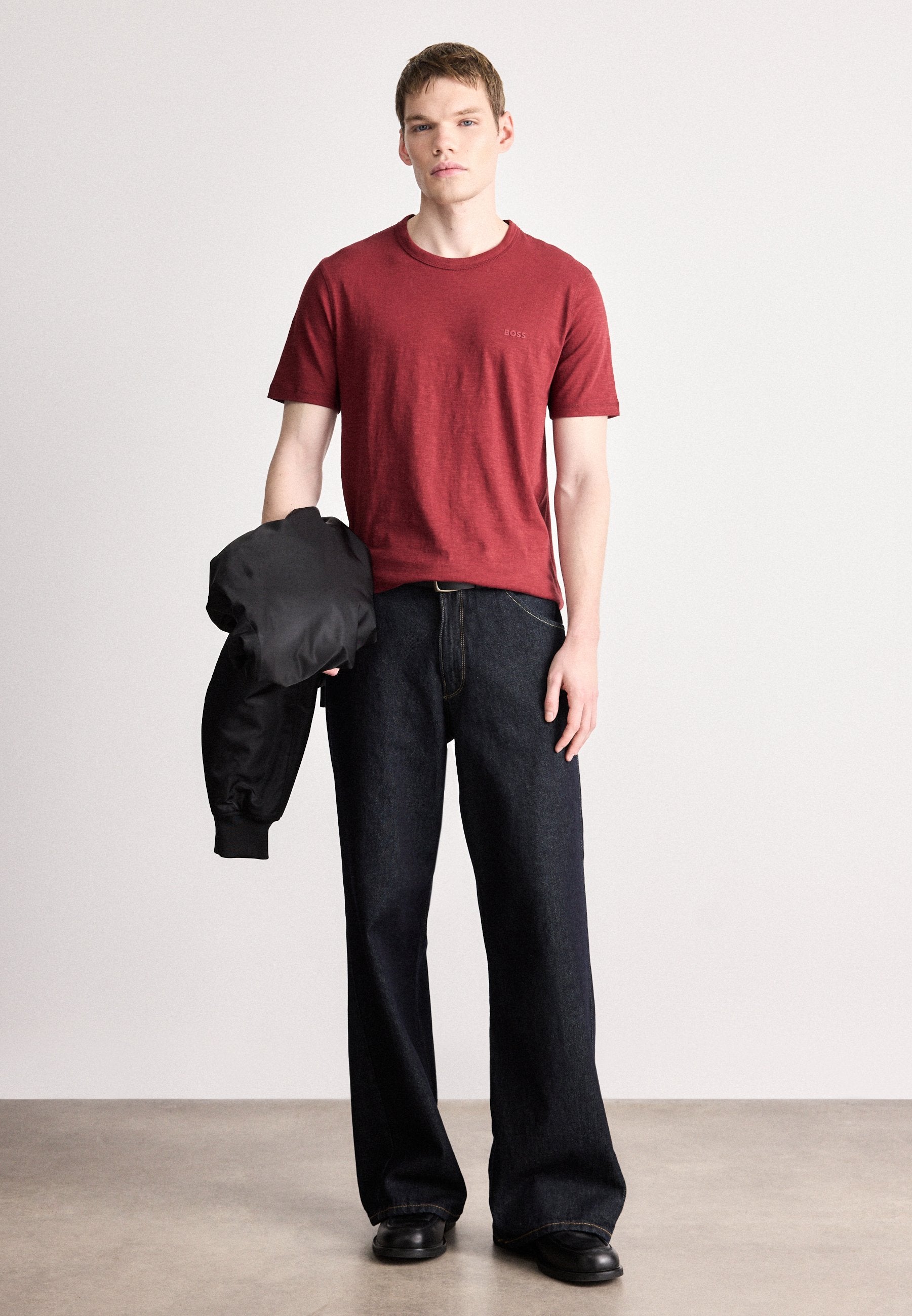 TEGOOD - Basic T-shirt - dark red