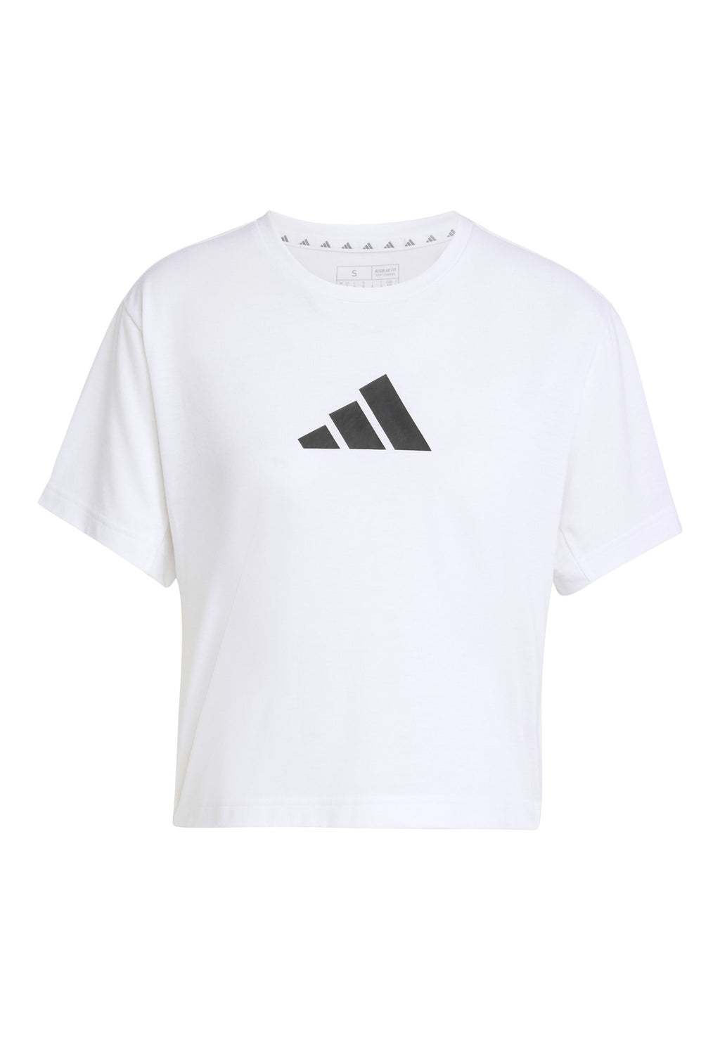 ADIDAS WORKOUT ESSENTIALS BIG PERFORMANCE LOGO TRAINING - Print T-shirt - white