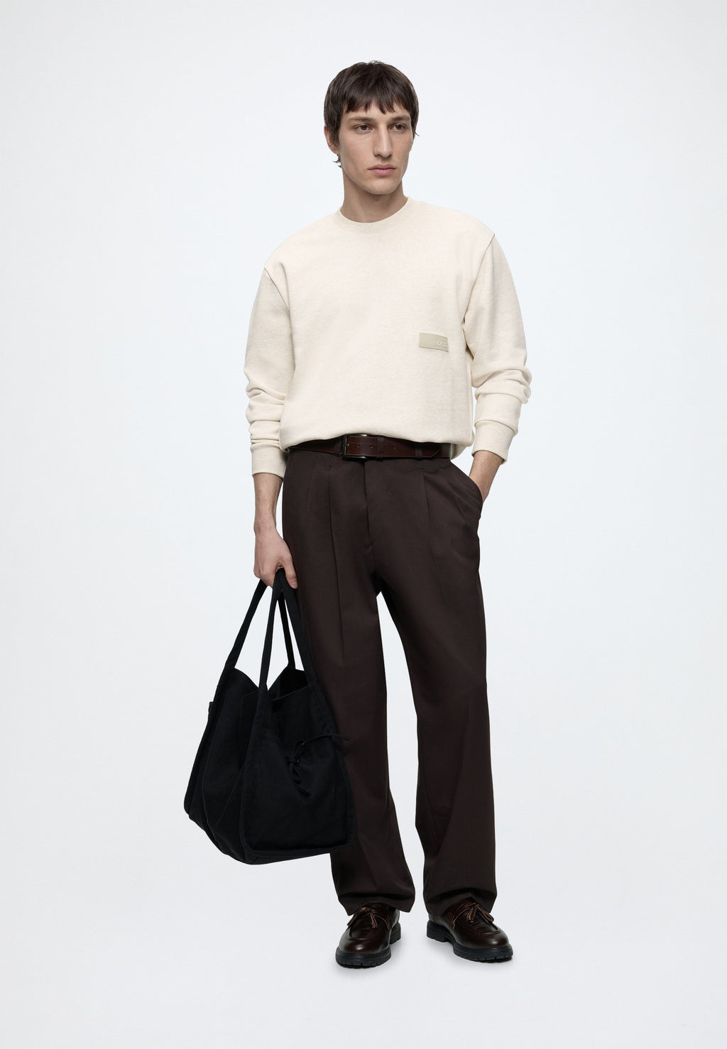 CREWNECK - Sweatshirt - open white