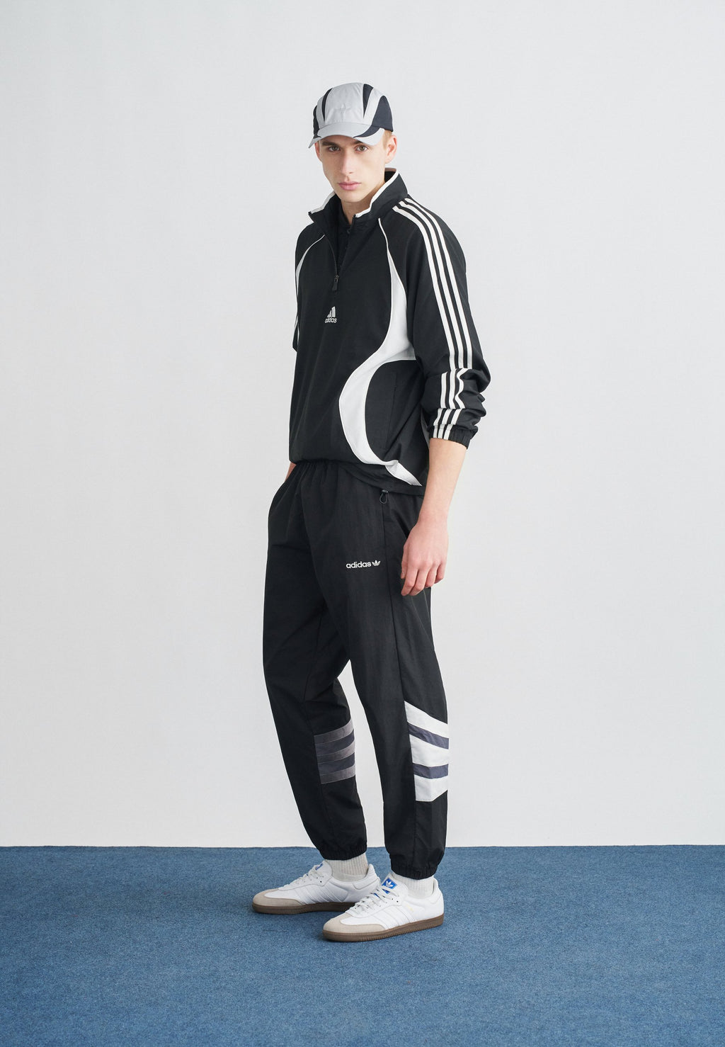 TEAMGEIST - Sweat-shirt - noir/blanc