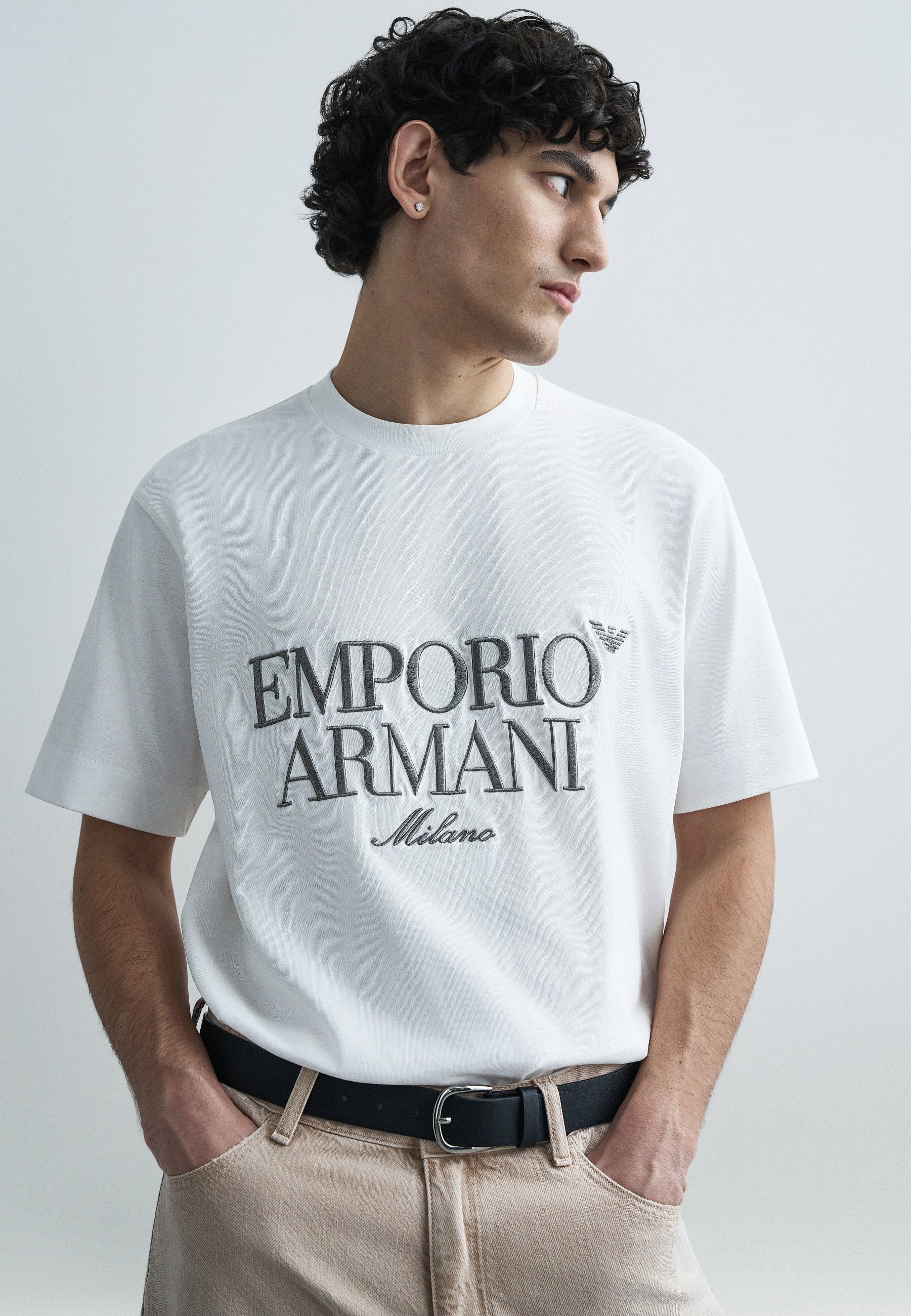 Print T-shirt - off-white