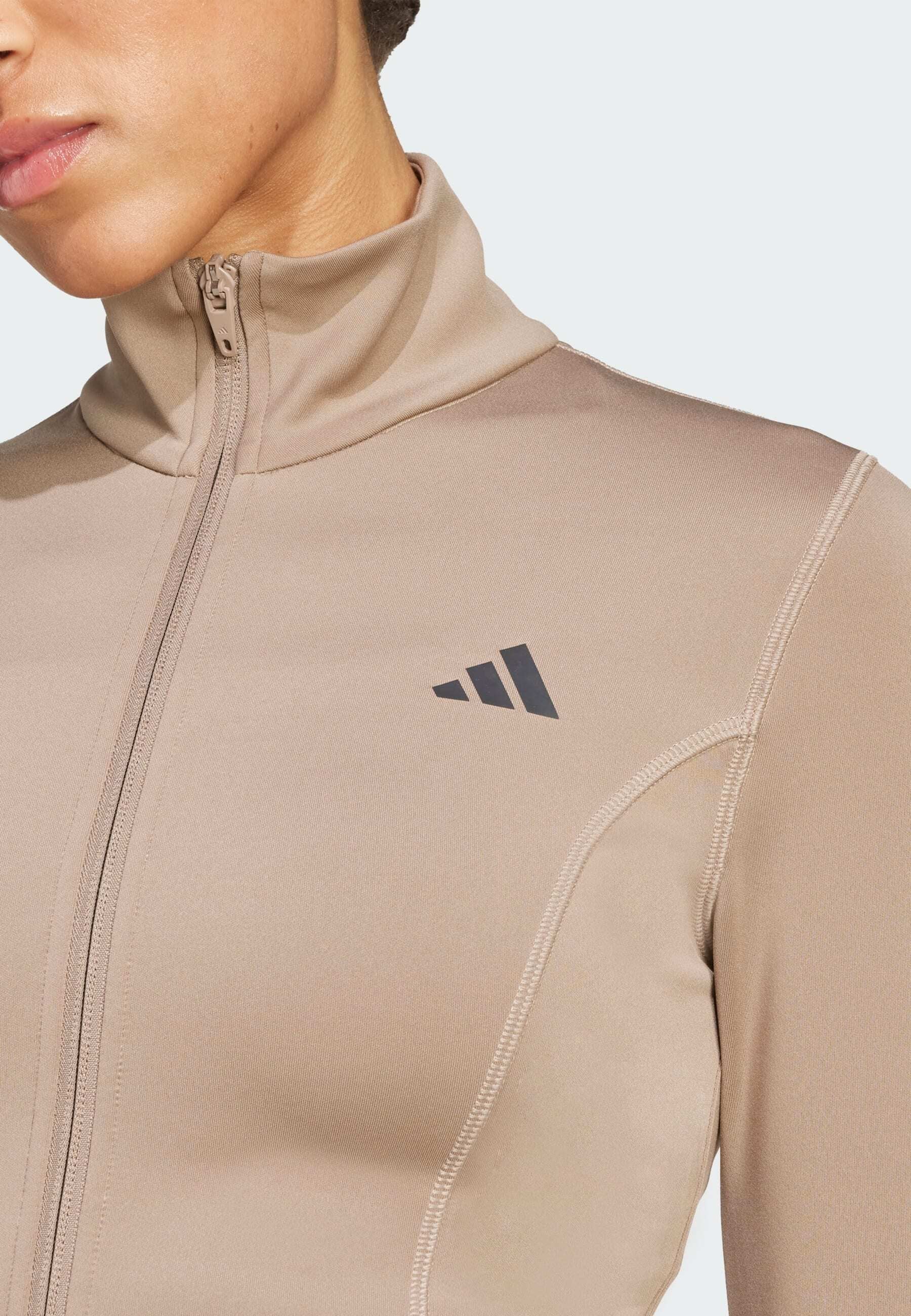 Training jacket - chalky brown