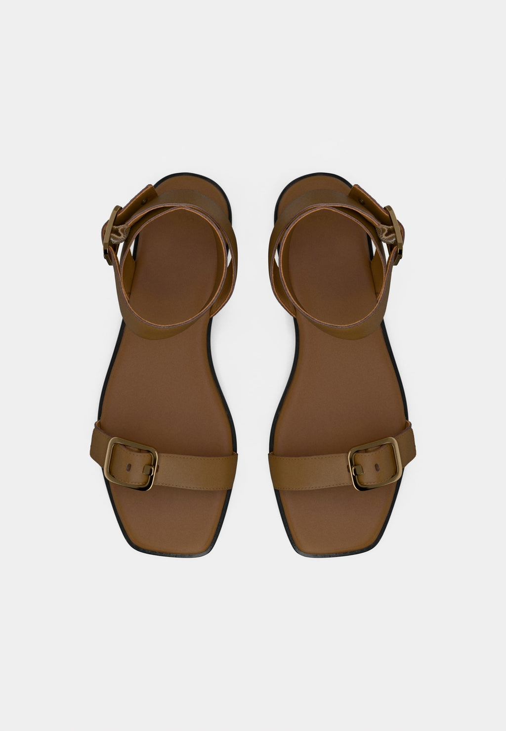CHARLIZE - Sandals - medium brown