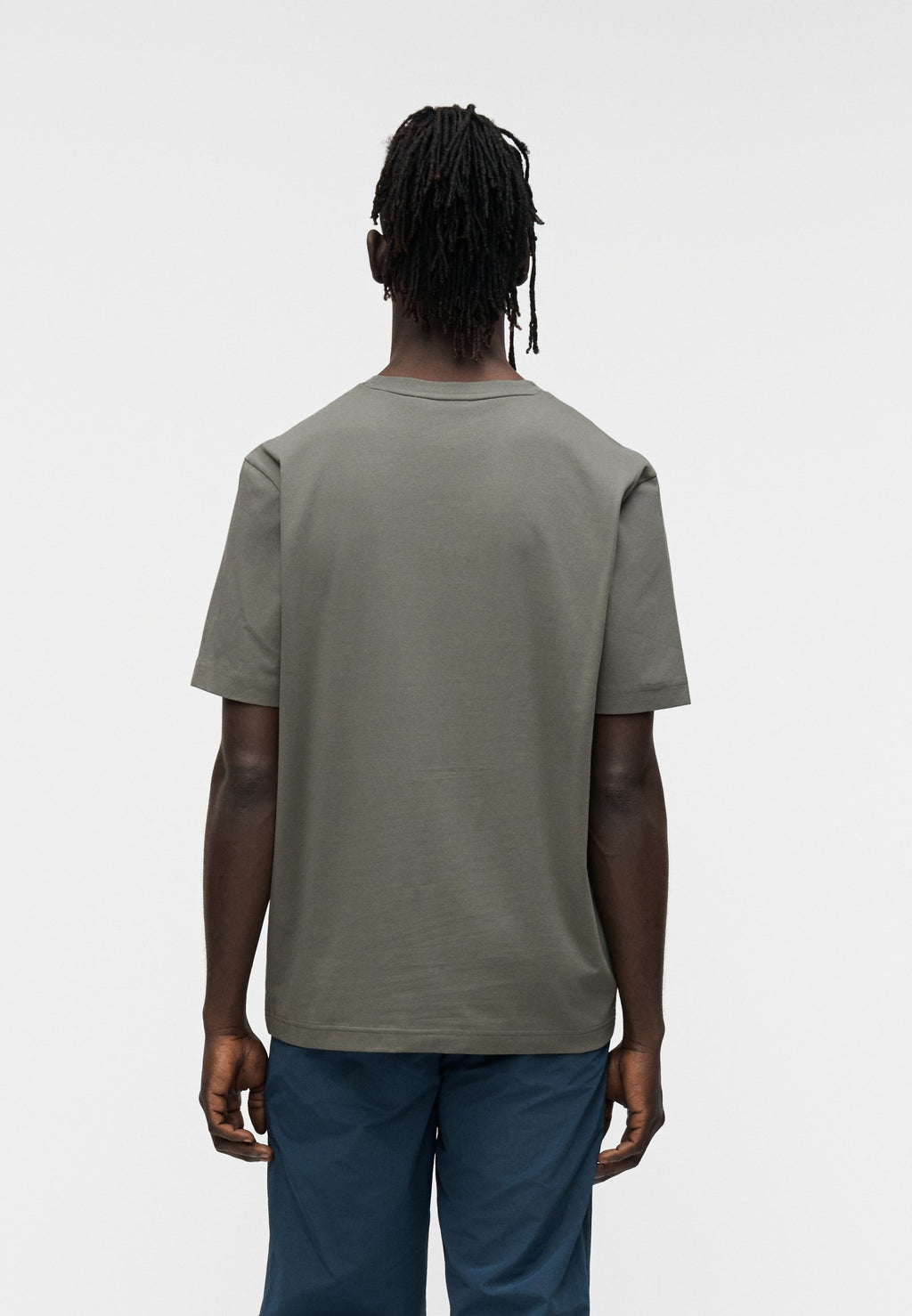 TCHUP - Basic T-shirt - open grey