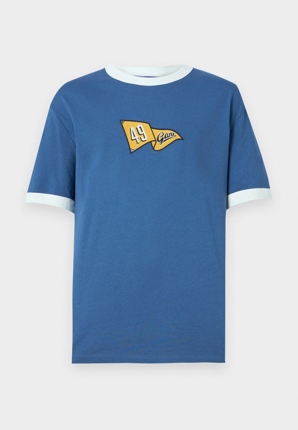 EXCLUSIVE HERITAGE 2.0 ZL REL RINGER SS TSHIRT - Baskılı tişört - vintage mavi