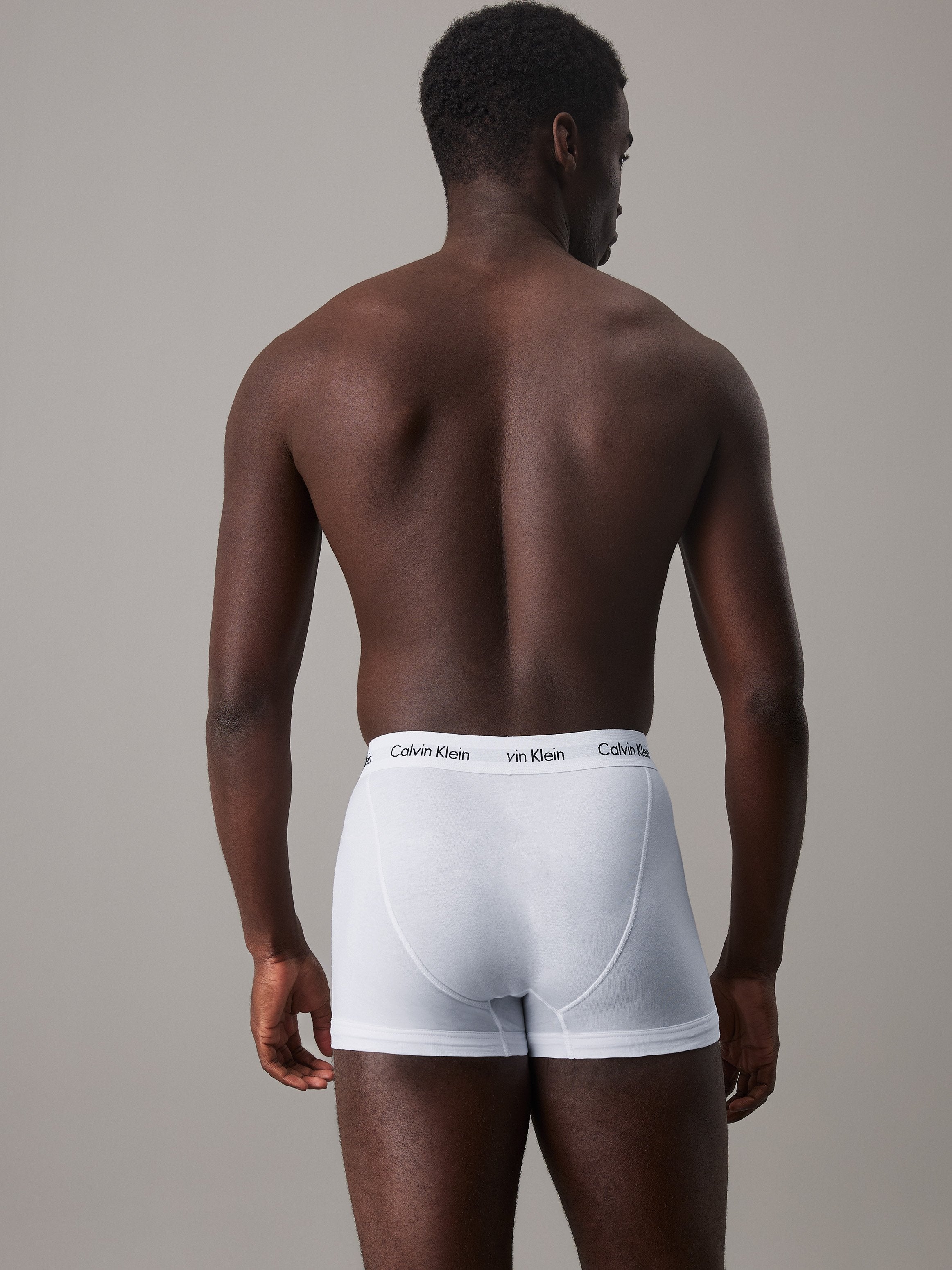 LOT DE 3 BOXERS EN COTON STRETCH - Boxers - Culottes - blanc