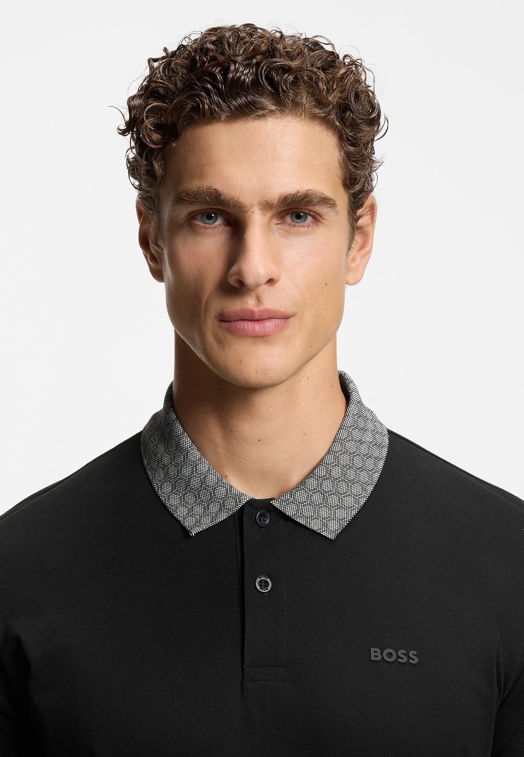 PL_GOC CHIP PADDY - Polo shirt - black