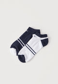 ELSIE 6 PACK - Sports socks - navy/white