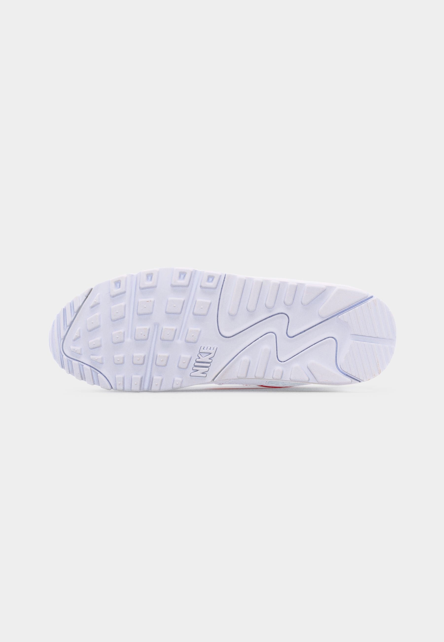 AIR MAX 90 - Trainers - white/university red