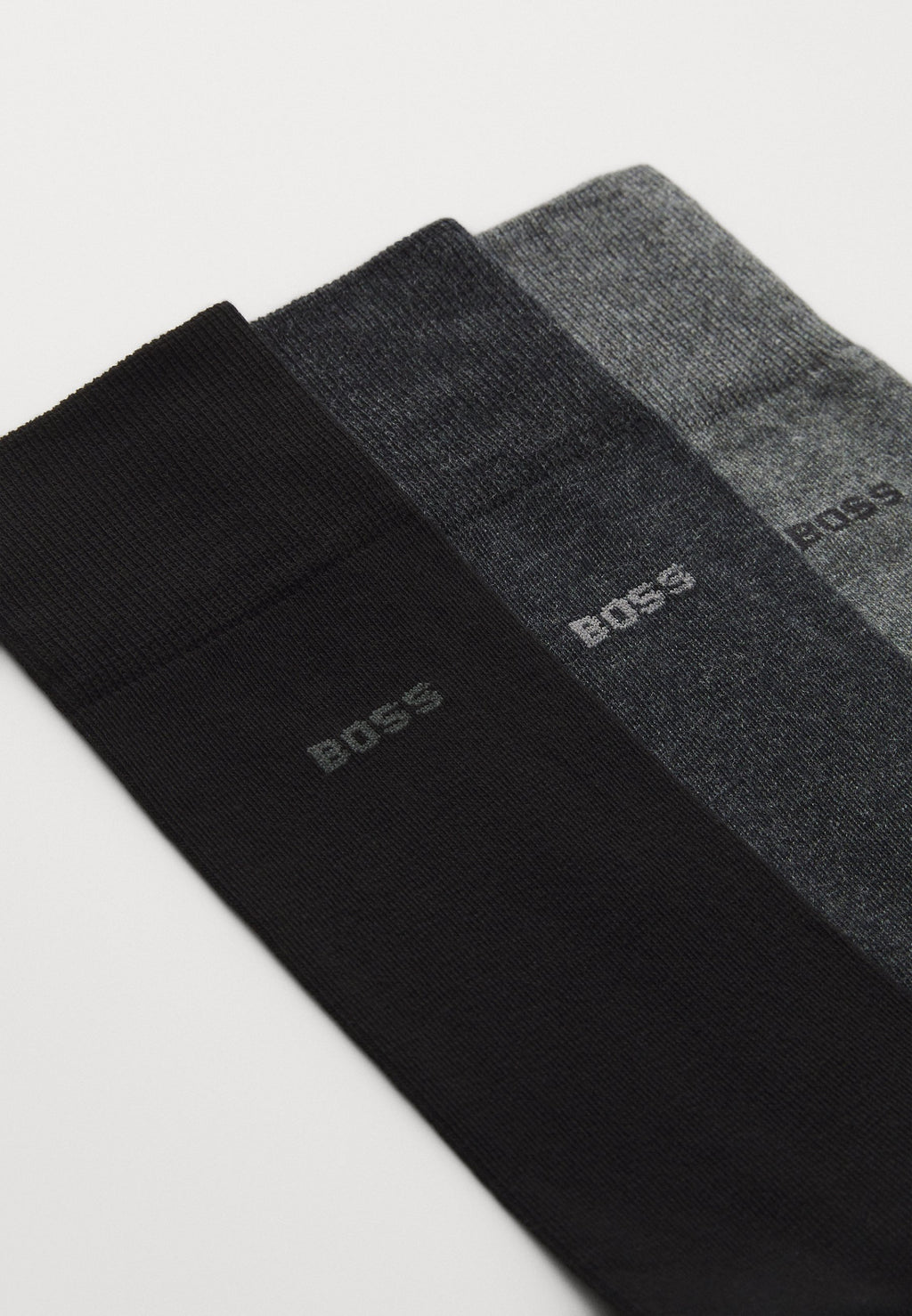 3 PACK - Socks - black/light grey/dark grey