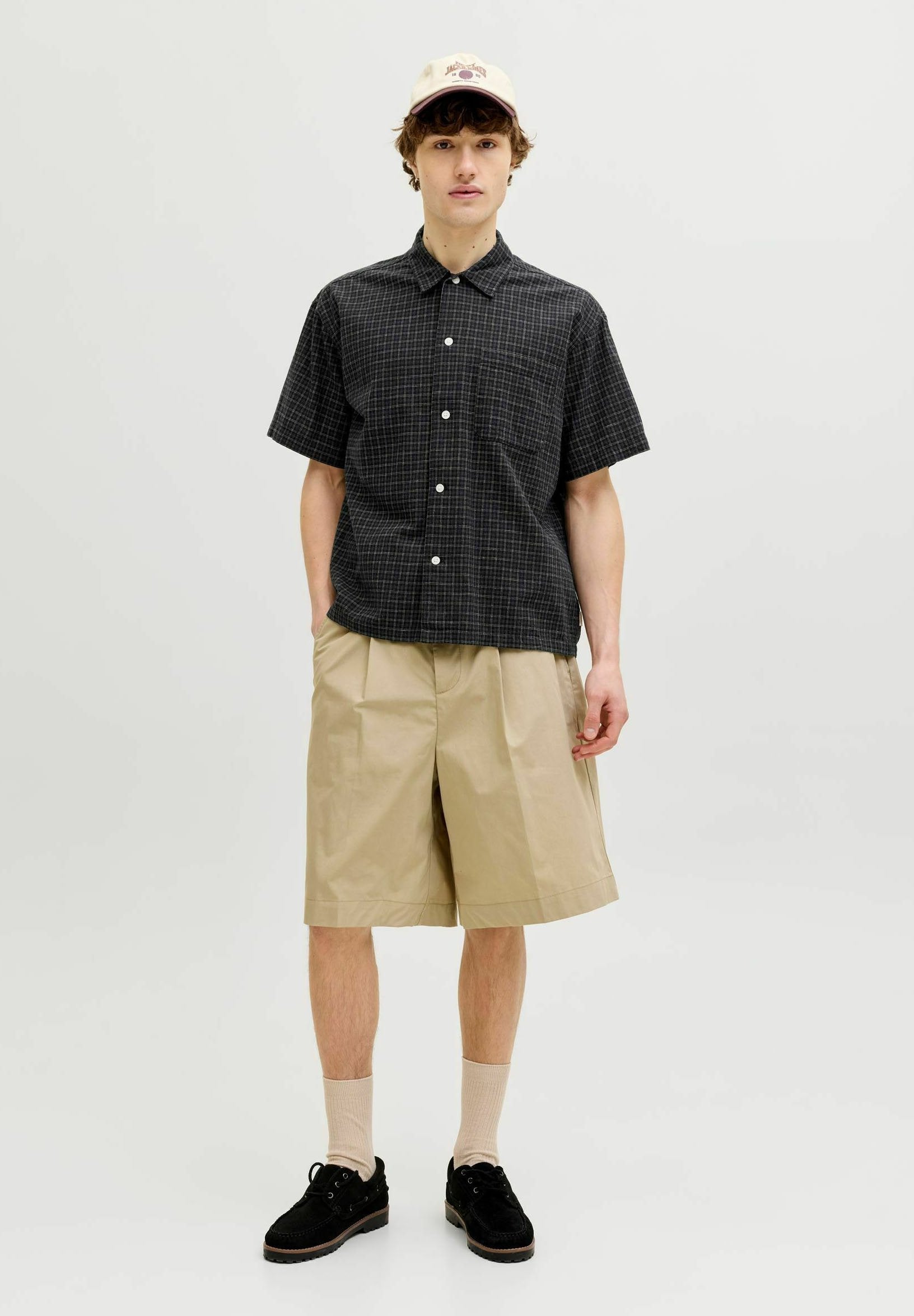 Loose Fit - Shirt - black