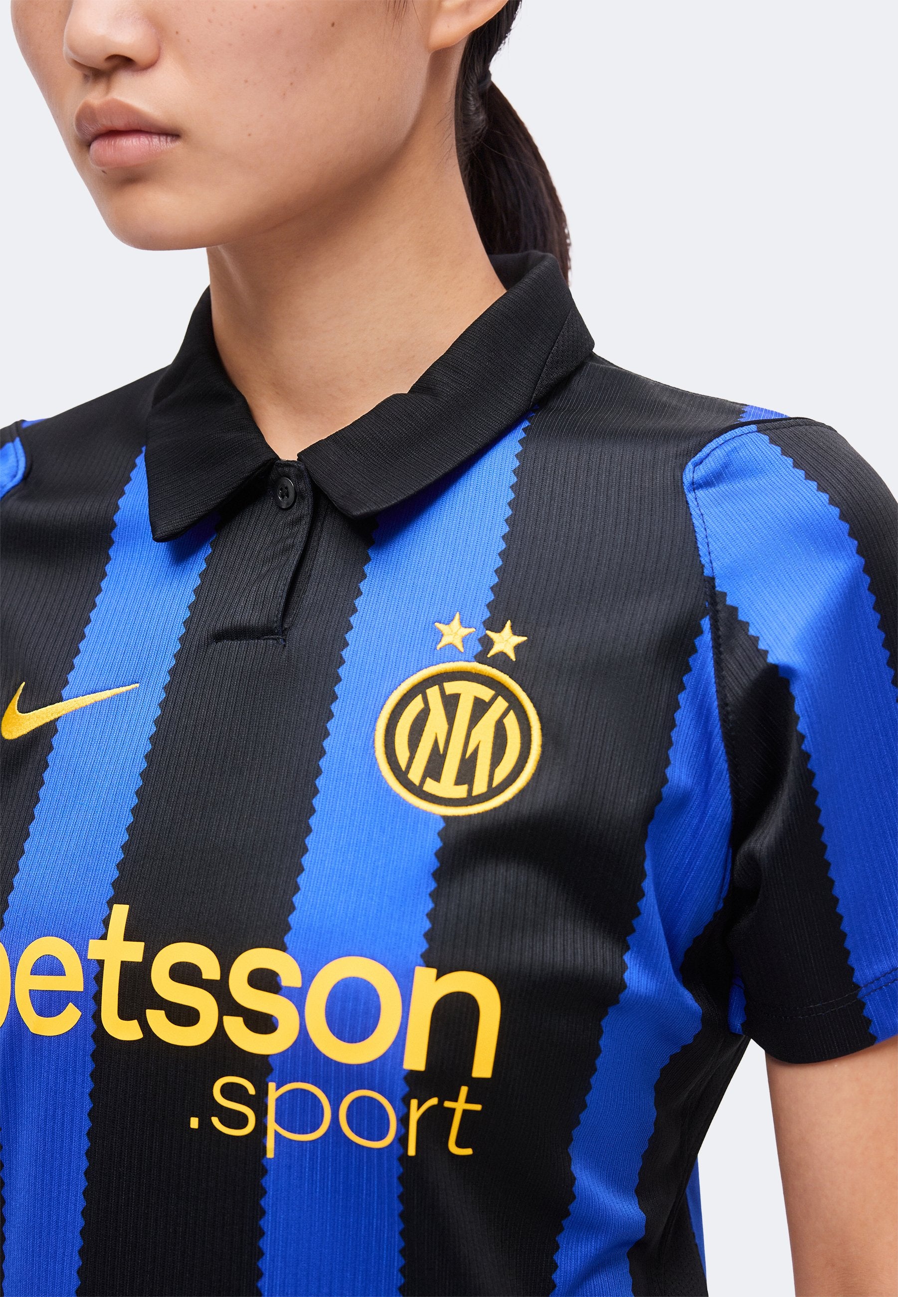 INTER - Vêtements de club - bleu/noir/or universitaire