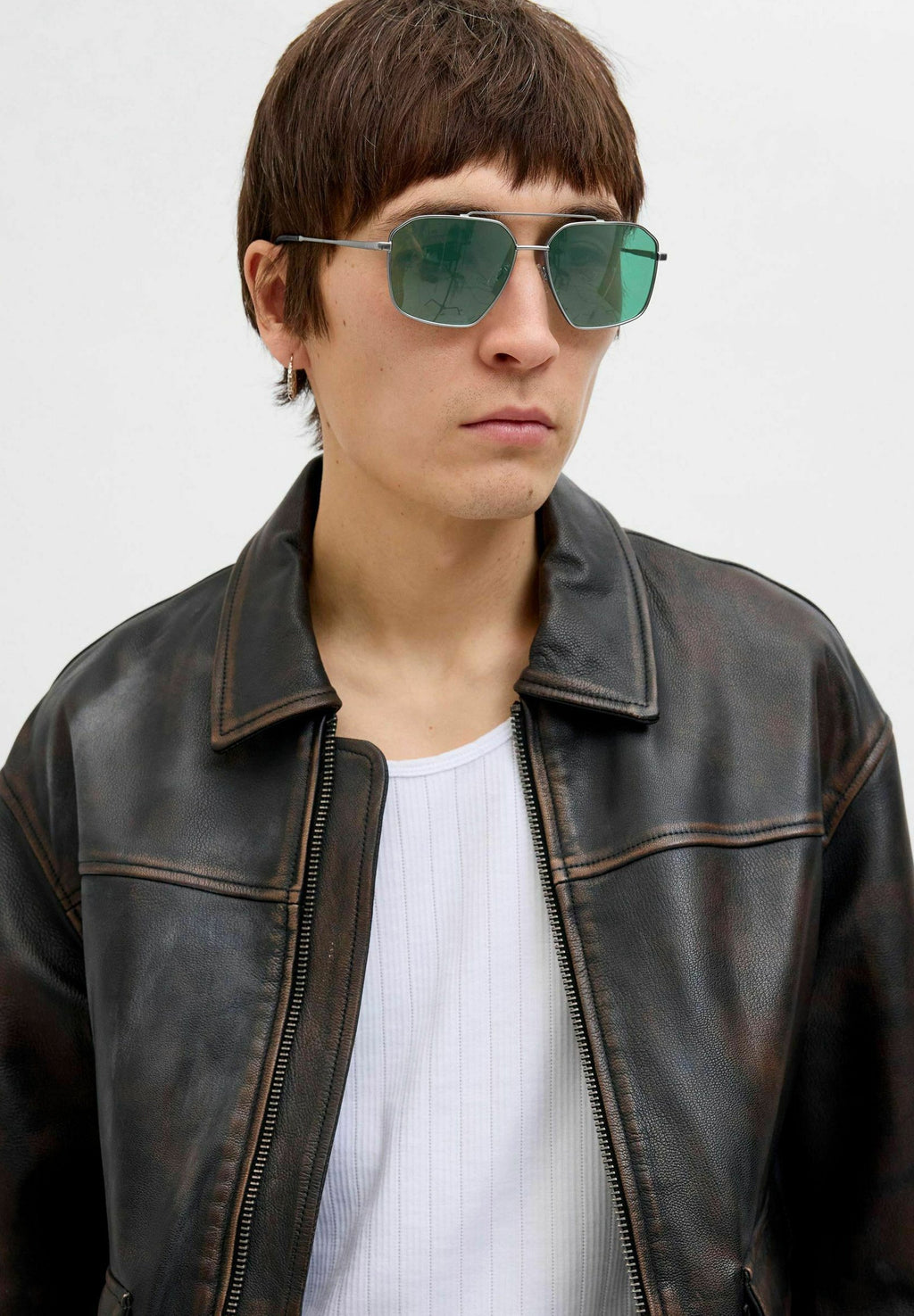 JACRYDER SUNGLASSES NOOS UNISEX - Sunglasses - silver-coloured
