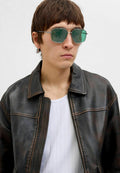 JACRYDER SUNGLASSES NOOS UNISEX - Sunglasses - silver-coloured