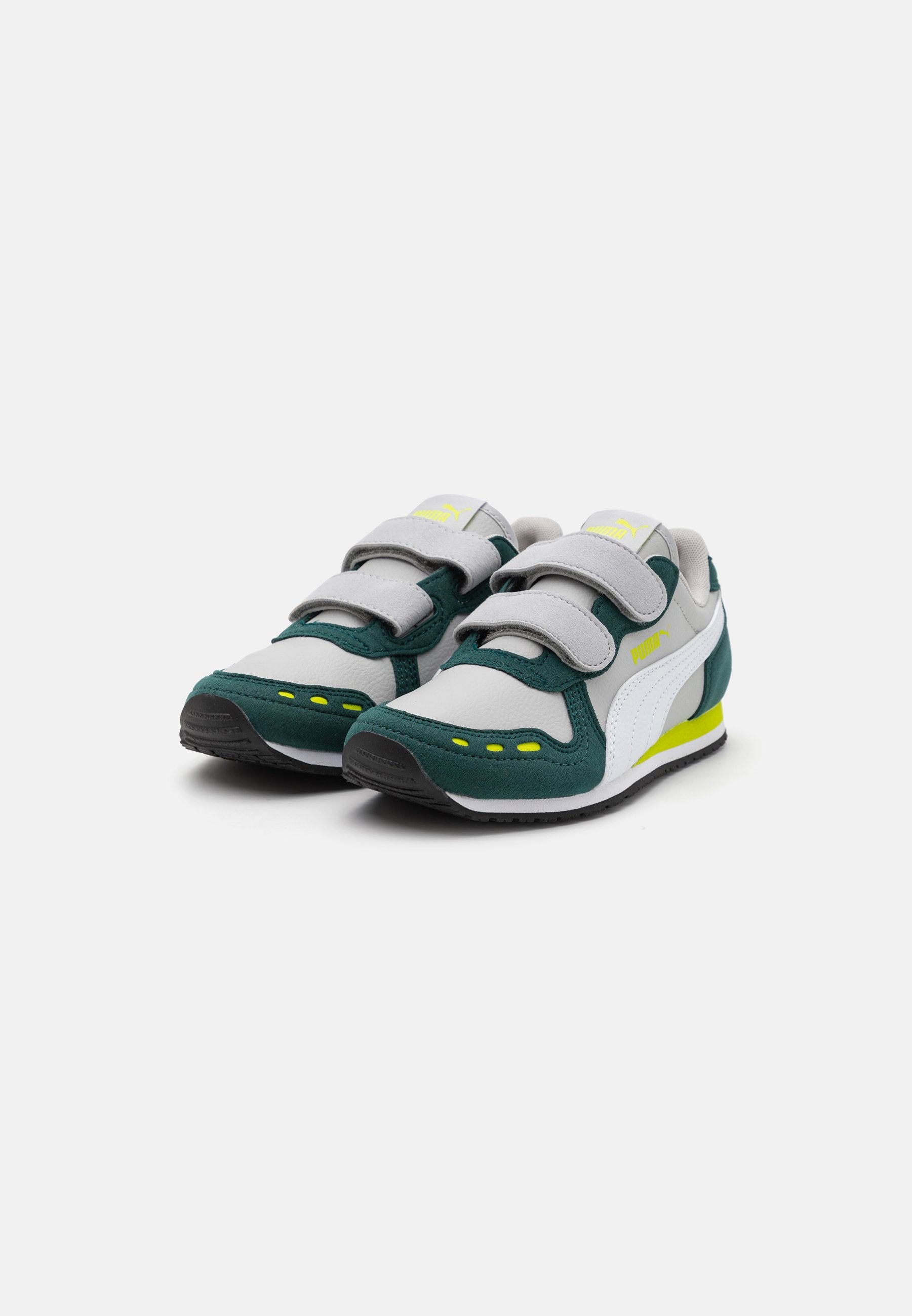 CABANA RACER 20 UNISEX - Trainers - cool light gray/white/dark myrtle/lime smash
