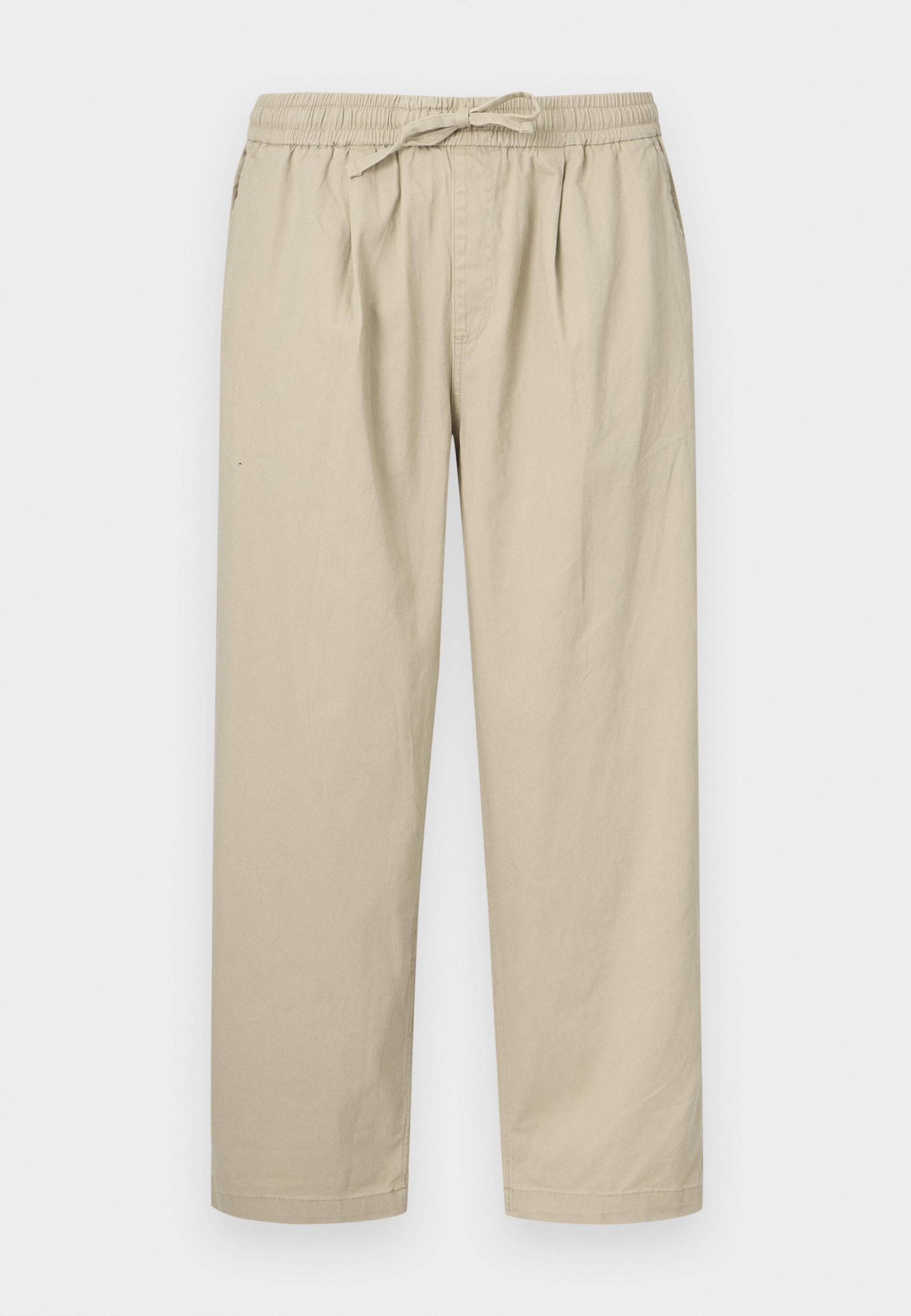 Joggers Barrel Fit - Trousers - beige