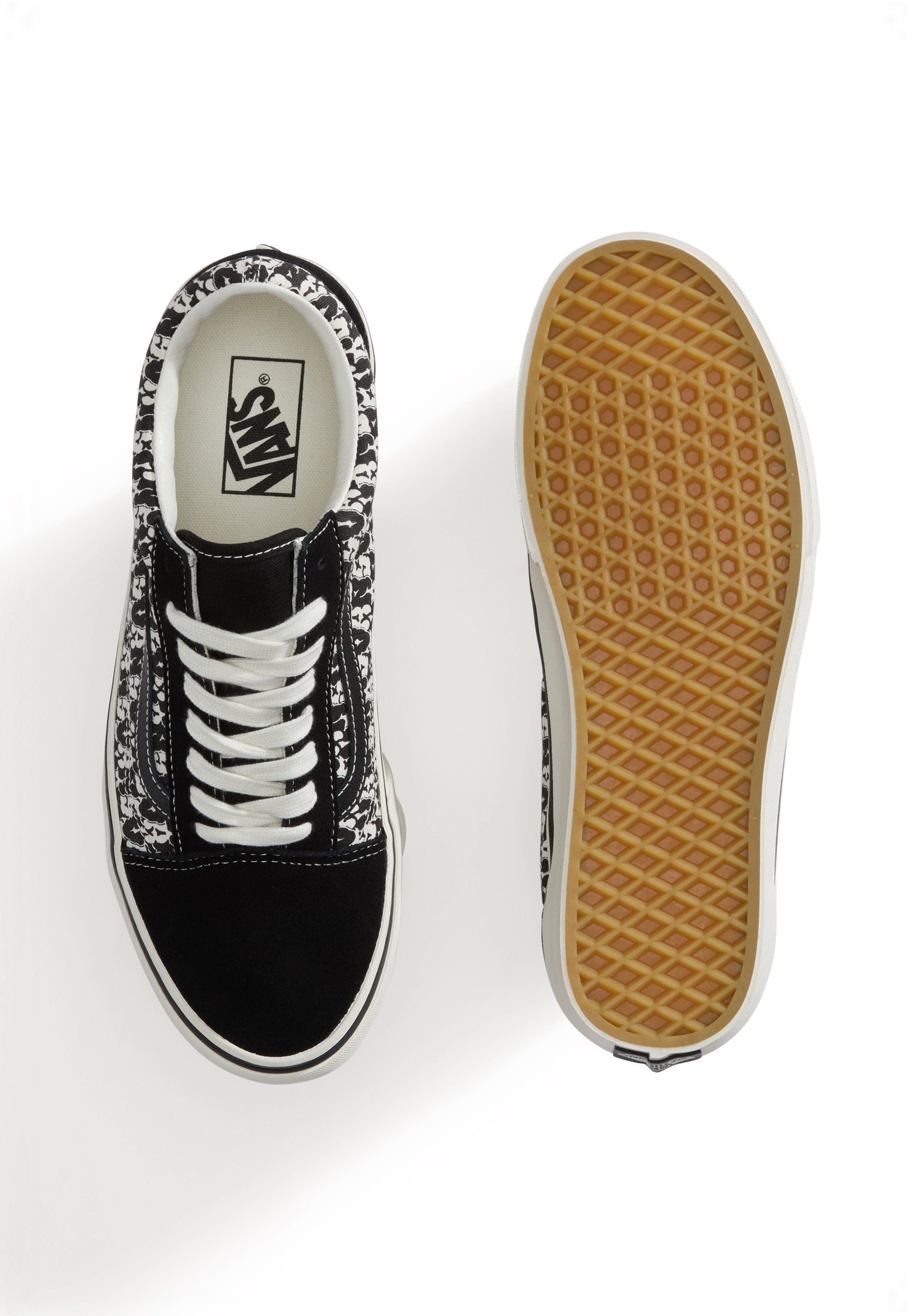 OLD SKOOL UNISEX - Skate shoes - black/marshmallow