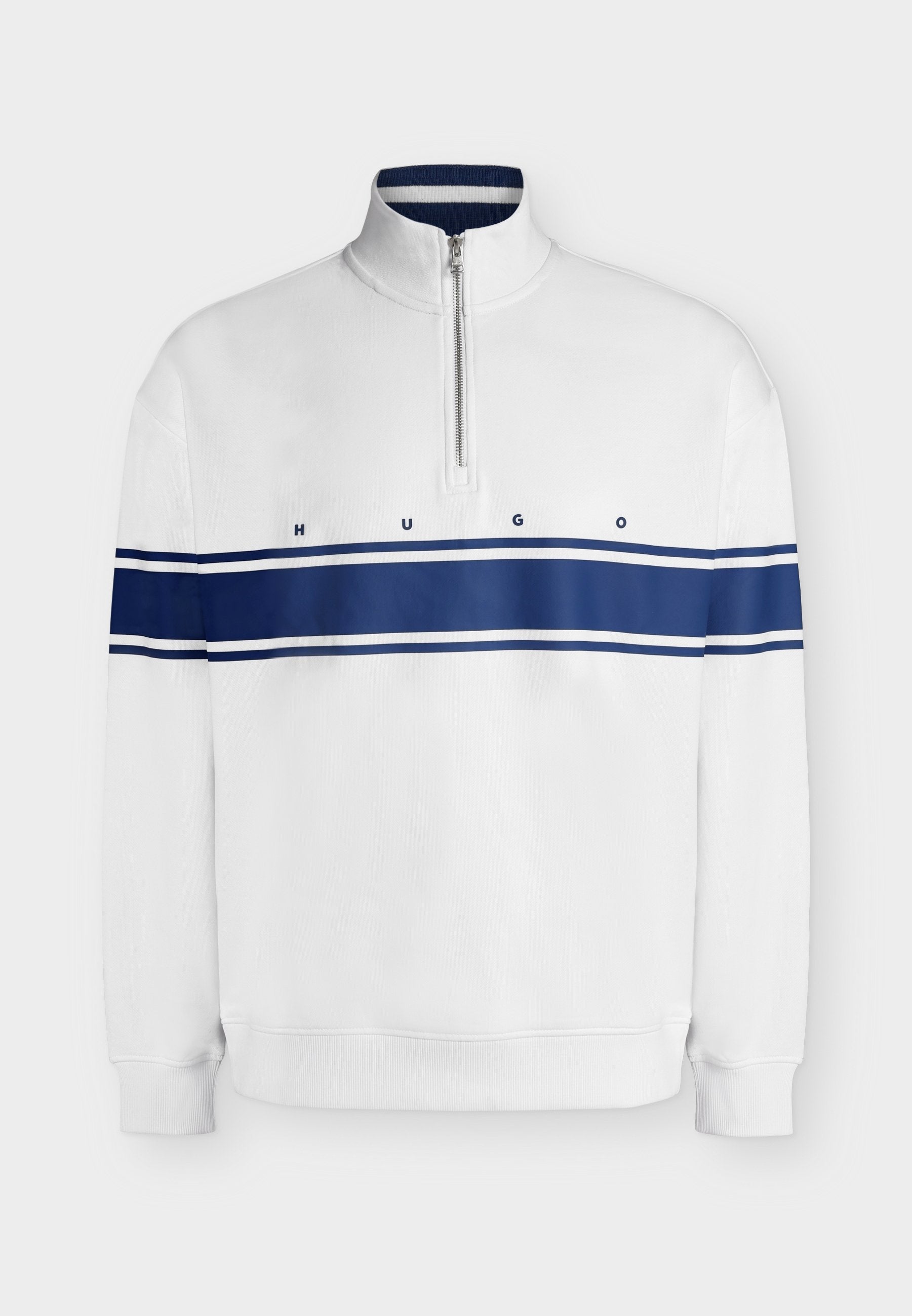 DEMSIZIP - Sweatshirt - white