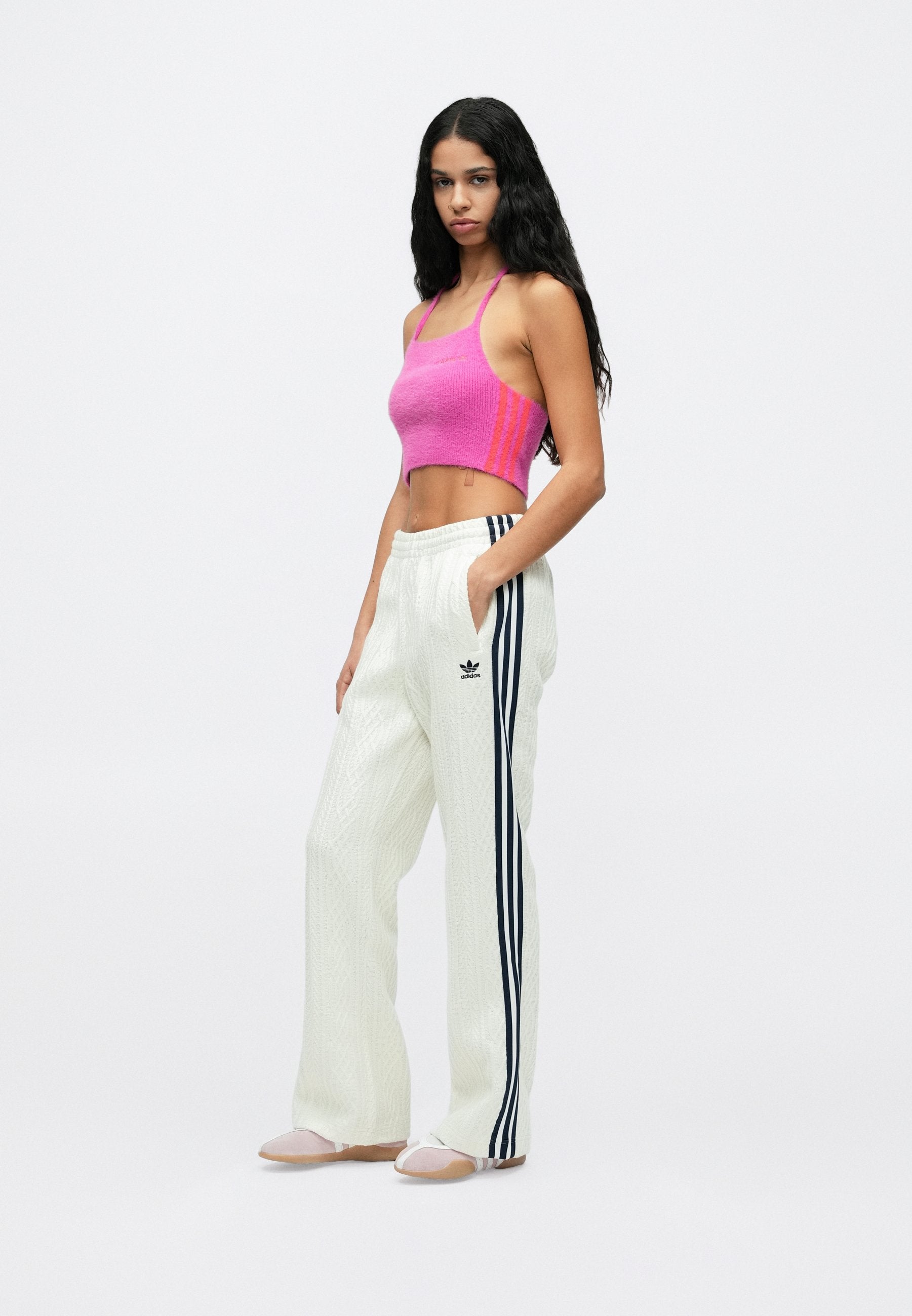 CLASSIC - Tracksuit bottoms - off-white