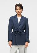 CASUAL KEMERLİ - Blazer - gece mavisi
