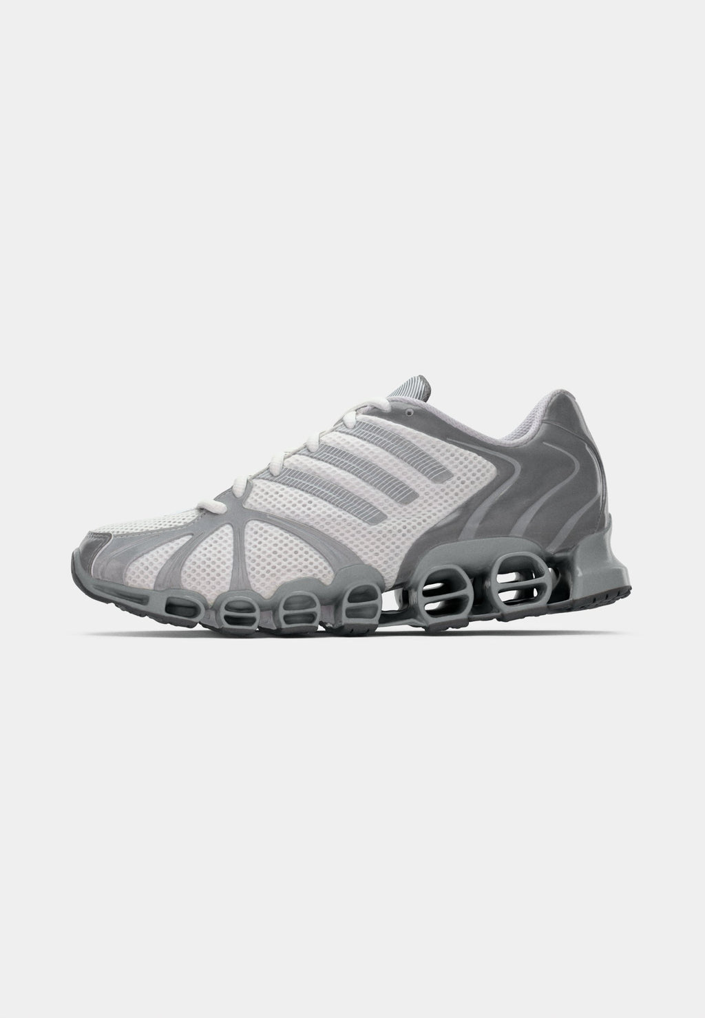 MEGA GHOSTRIDE W - Trainers - footwear white/silver metallic/matte silver