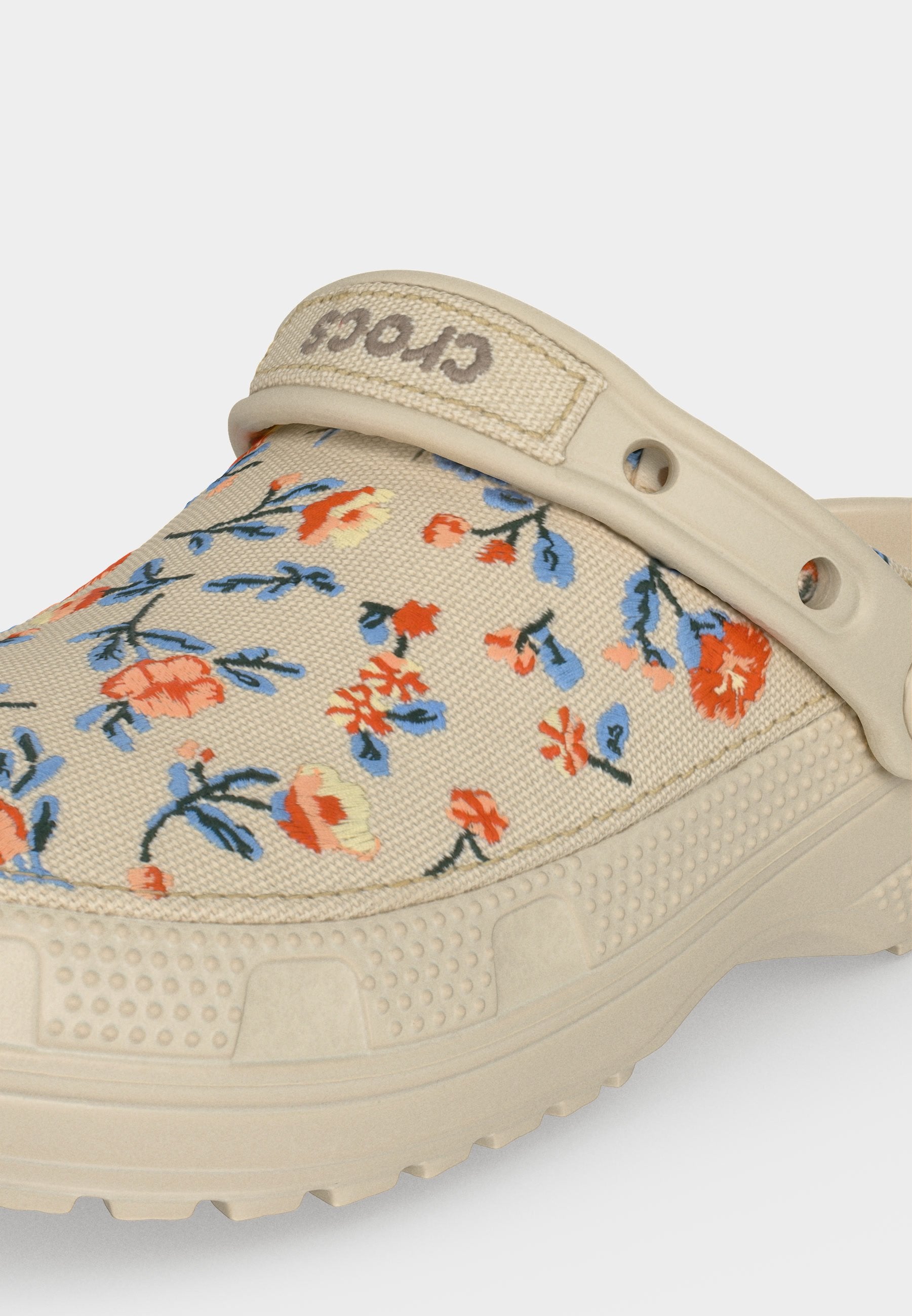CLASSIC CRAFTED FLORAL UNISEX - Mules - frappe