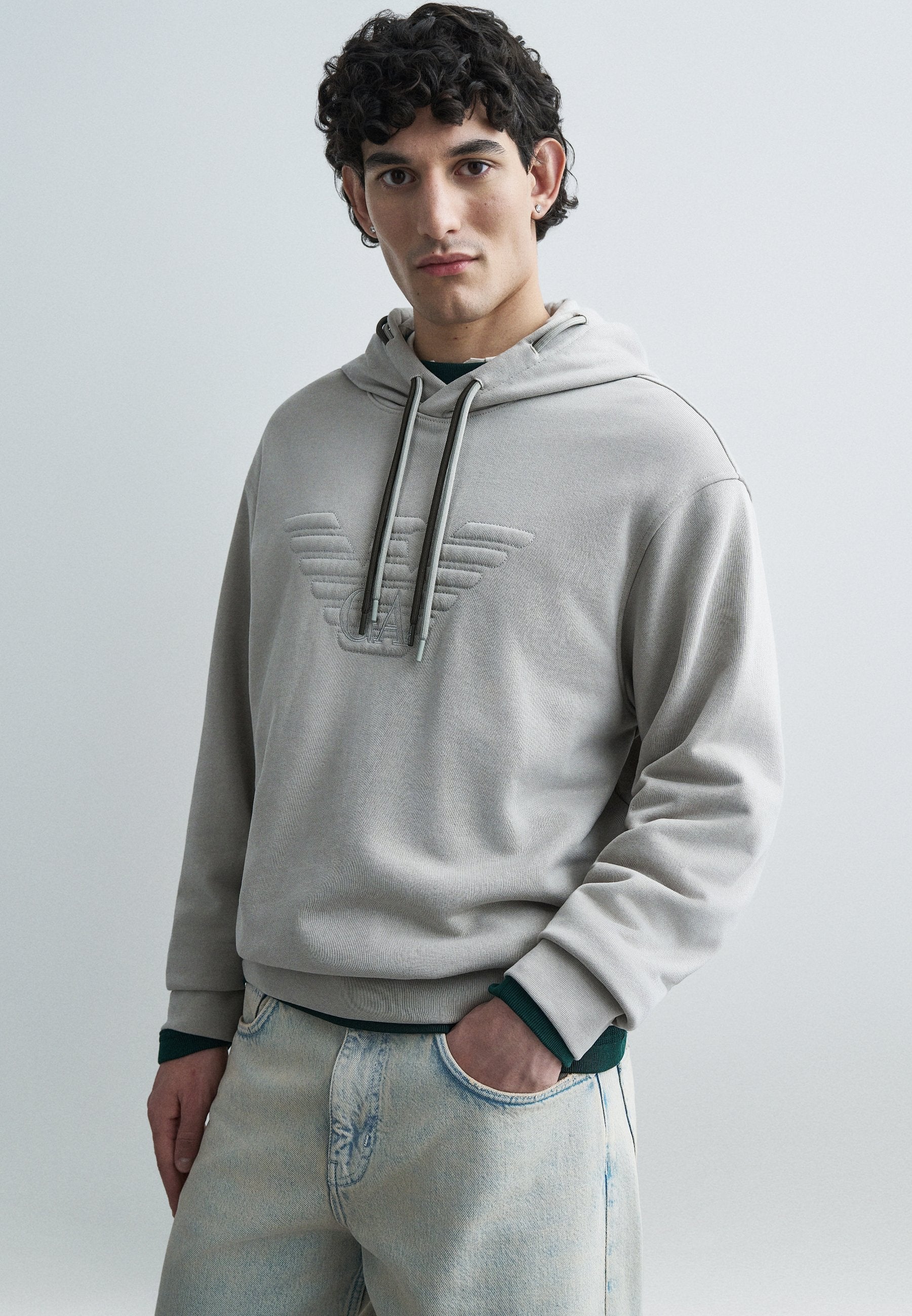Hoodie - taupe