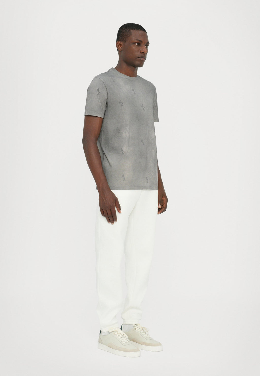 Print T-shirt - dark gray