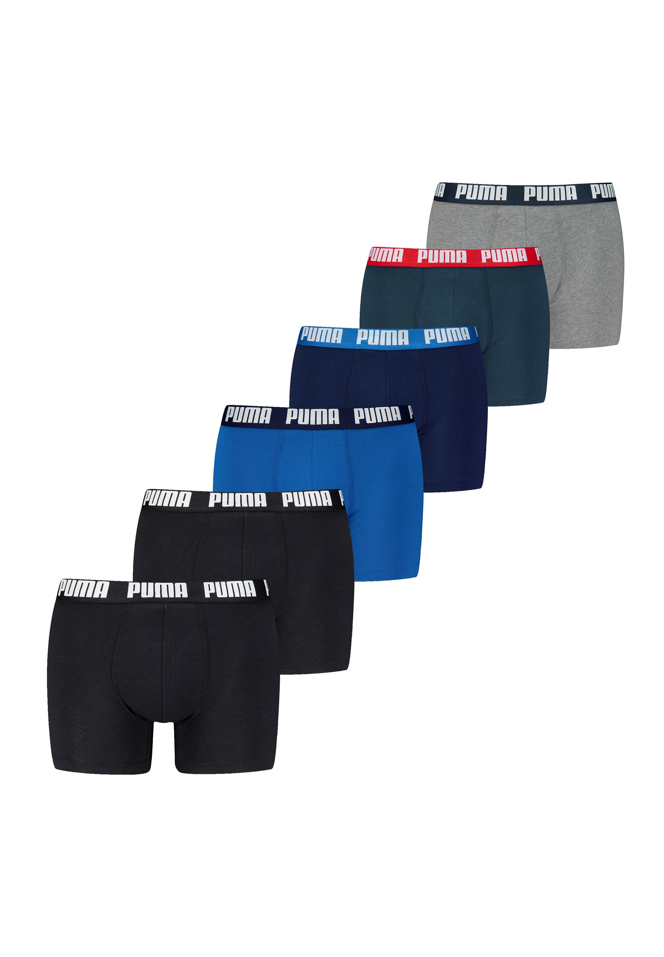 MEN EVERYDAY 6 PACK - Boxer briefs - blue / black