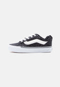 KNU SKOOL - Trainers - glitter black/white