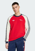Sweatshirt - better scarlet/off white