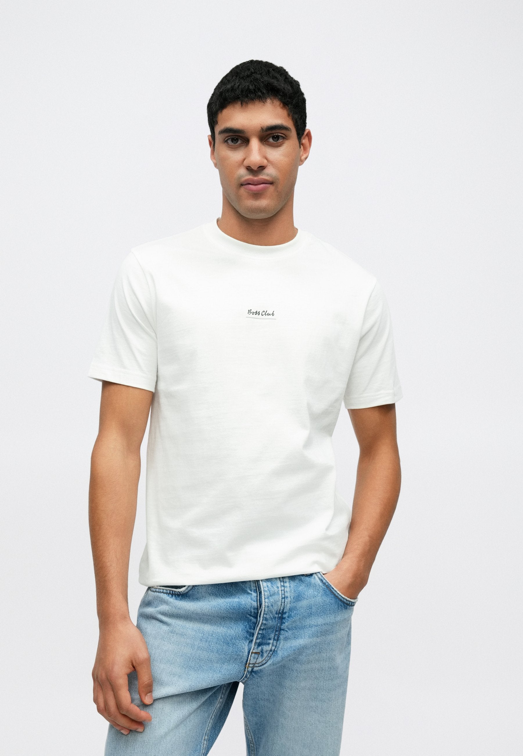 Print T-shirt - white