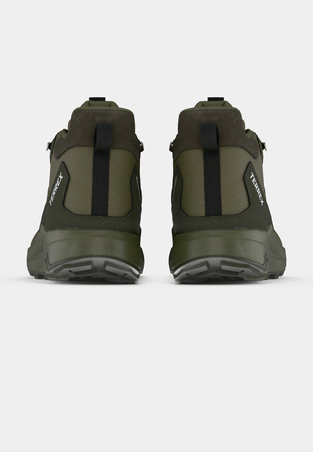 ANYLANDER MID - Hiking shoes - olive strata/core black/shadow olive