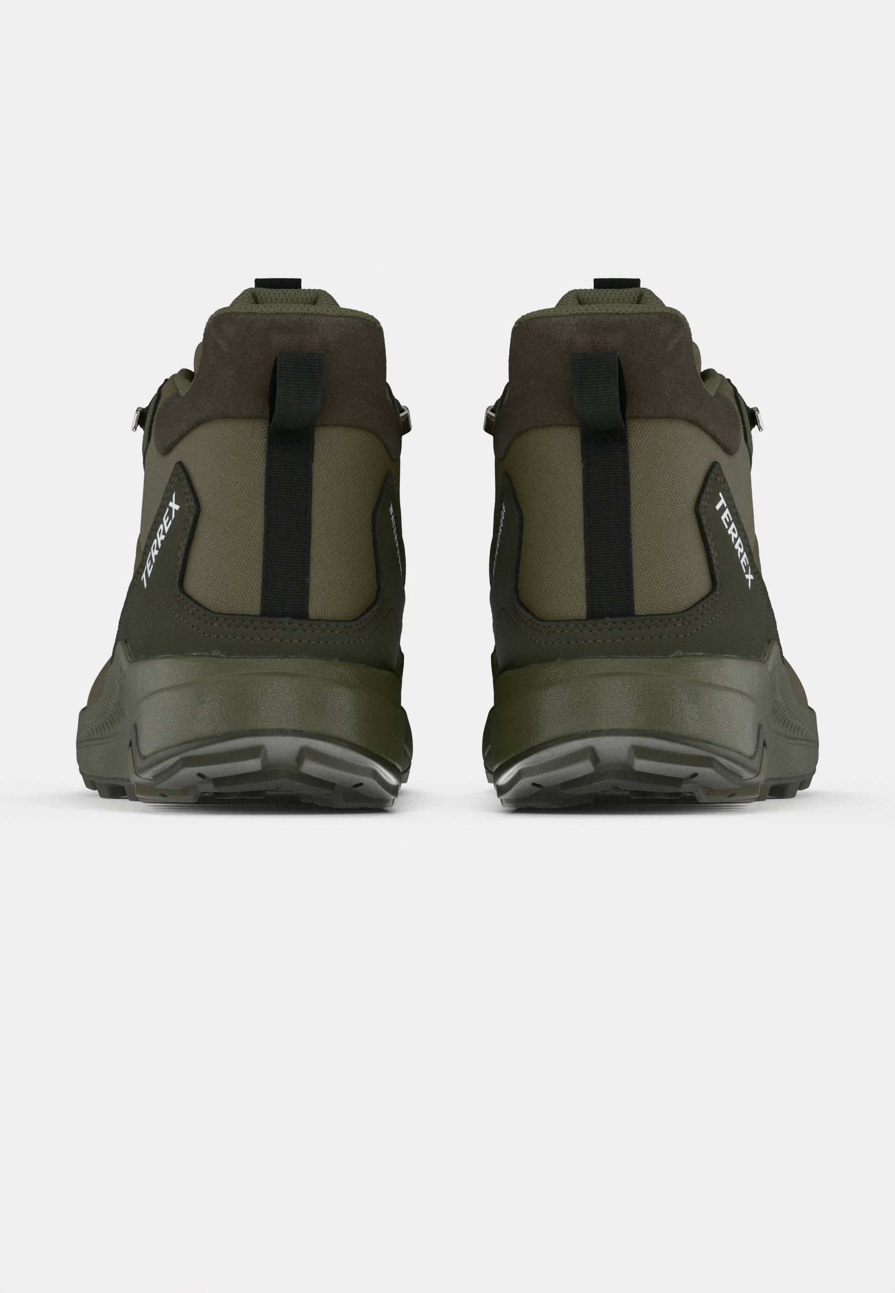 ANYLANDER MID - Hiking shoes - olive strata/core black/shadow olive