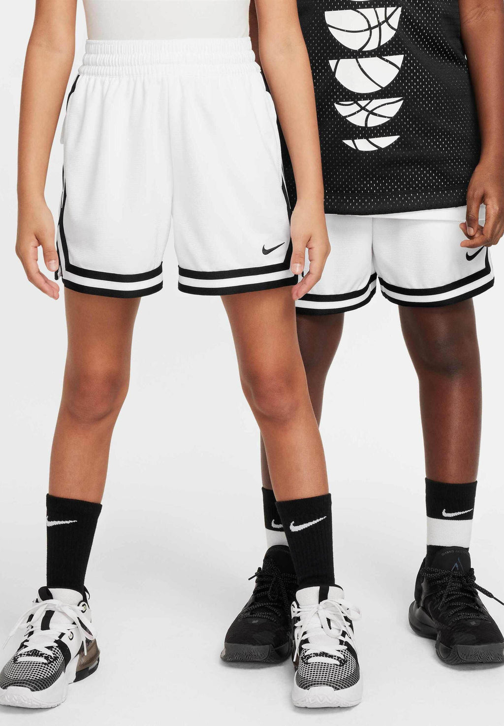 B NK DF DNA 24 5IN - Sports shorts - white/black