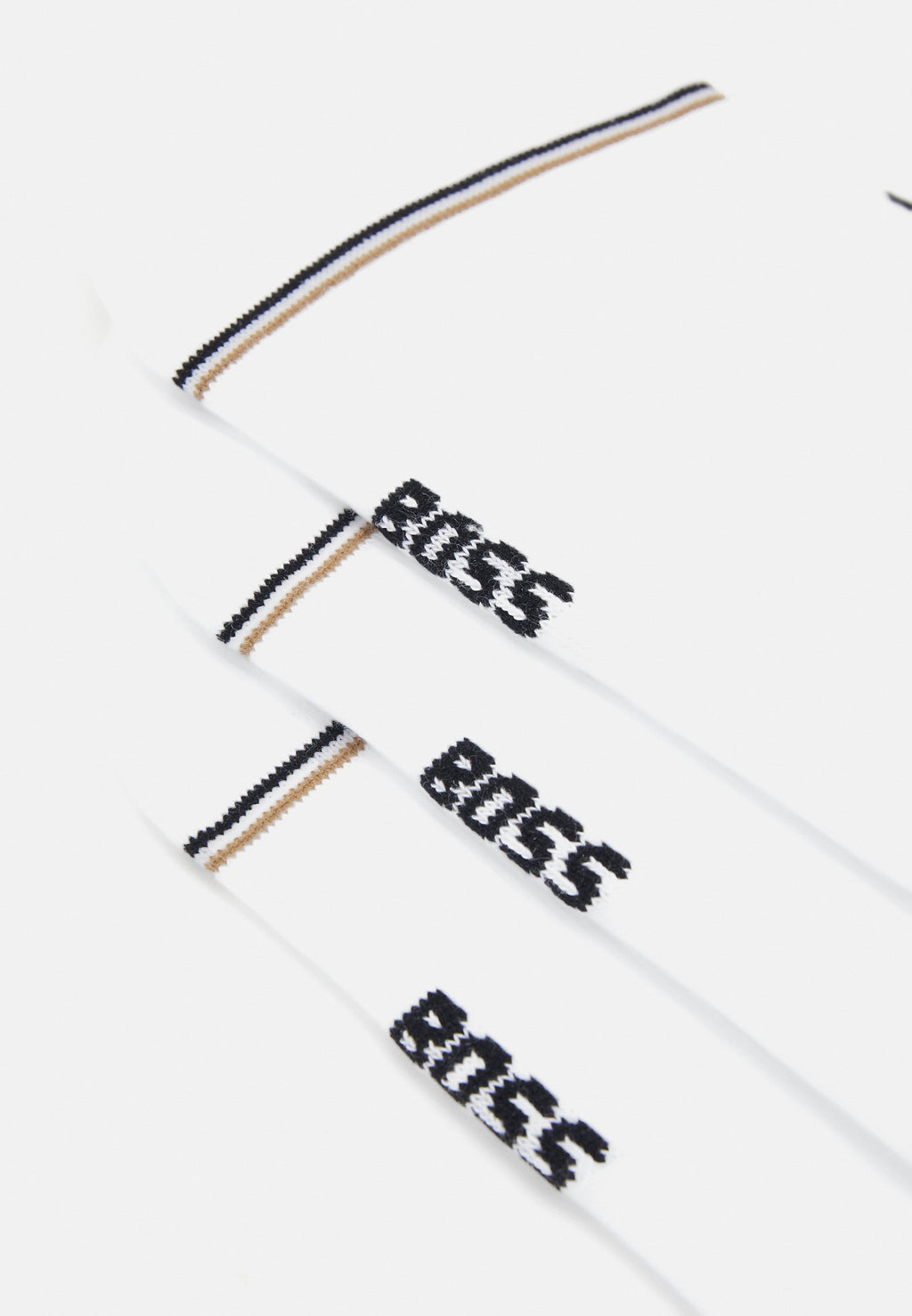 ICONIC 3 PACK - Invisible socks - white