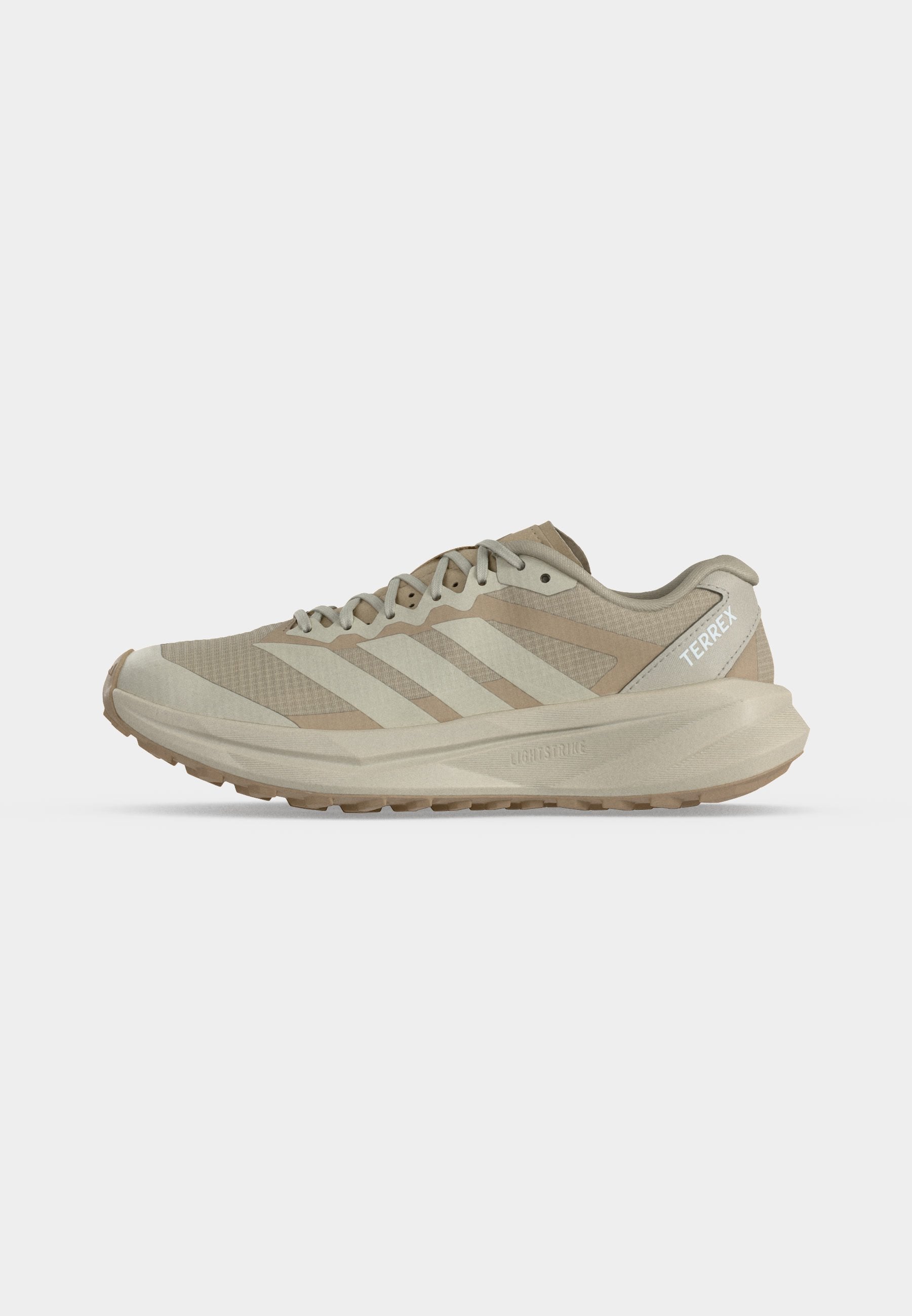 AGRAVIC - Trail running shoes - beige/alumina/trace khaki