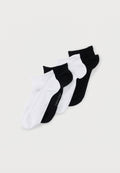 PELERINE 4 PACK - Sneaker socks - white/black